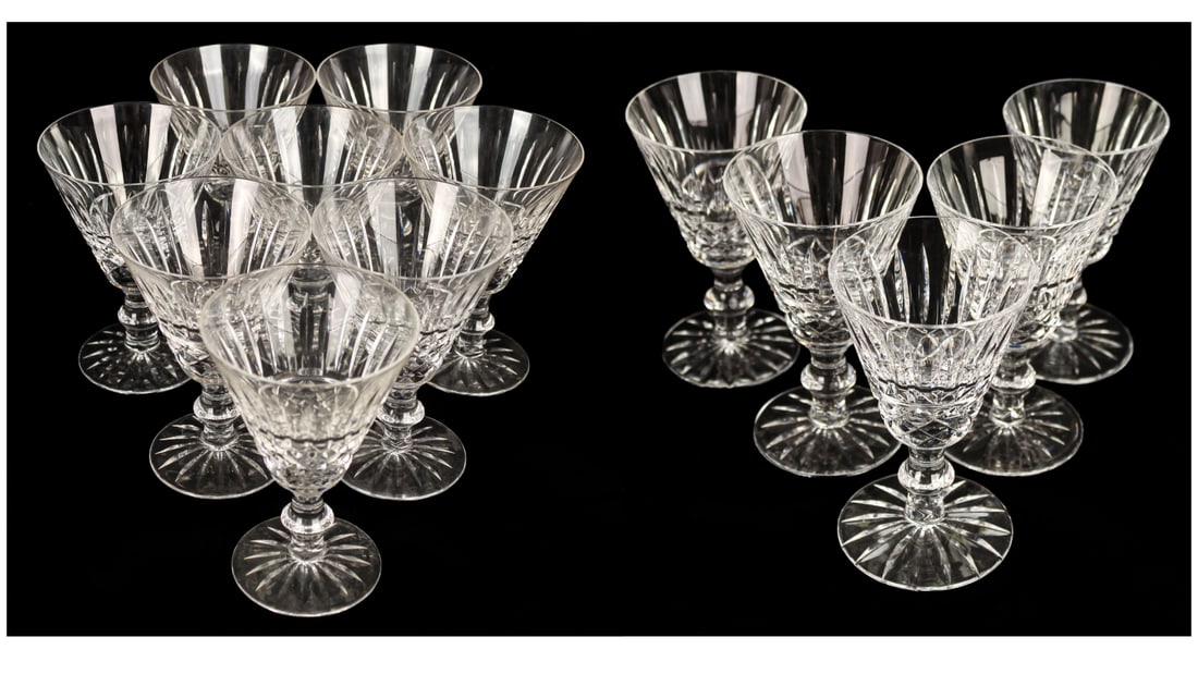Waterford Crystal Tramore White Wine & Claret Wine Glasses (1 of 11)