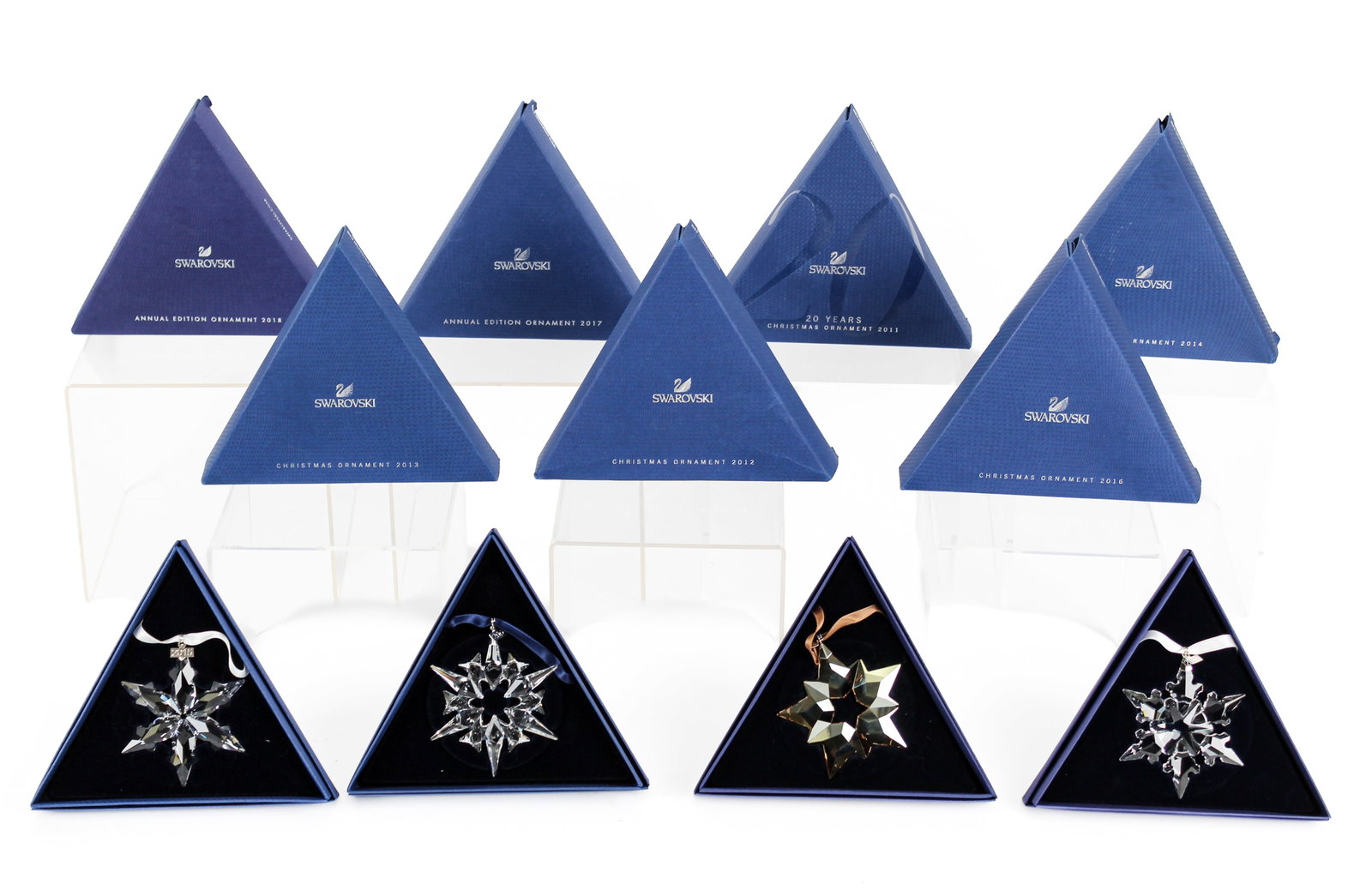 Collection of Swarovski Annual Christmas Ornaments (1 of 8)