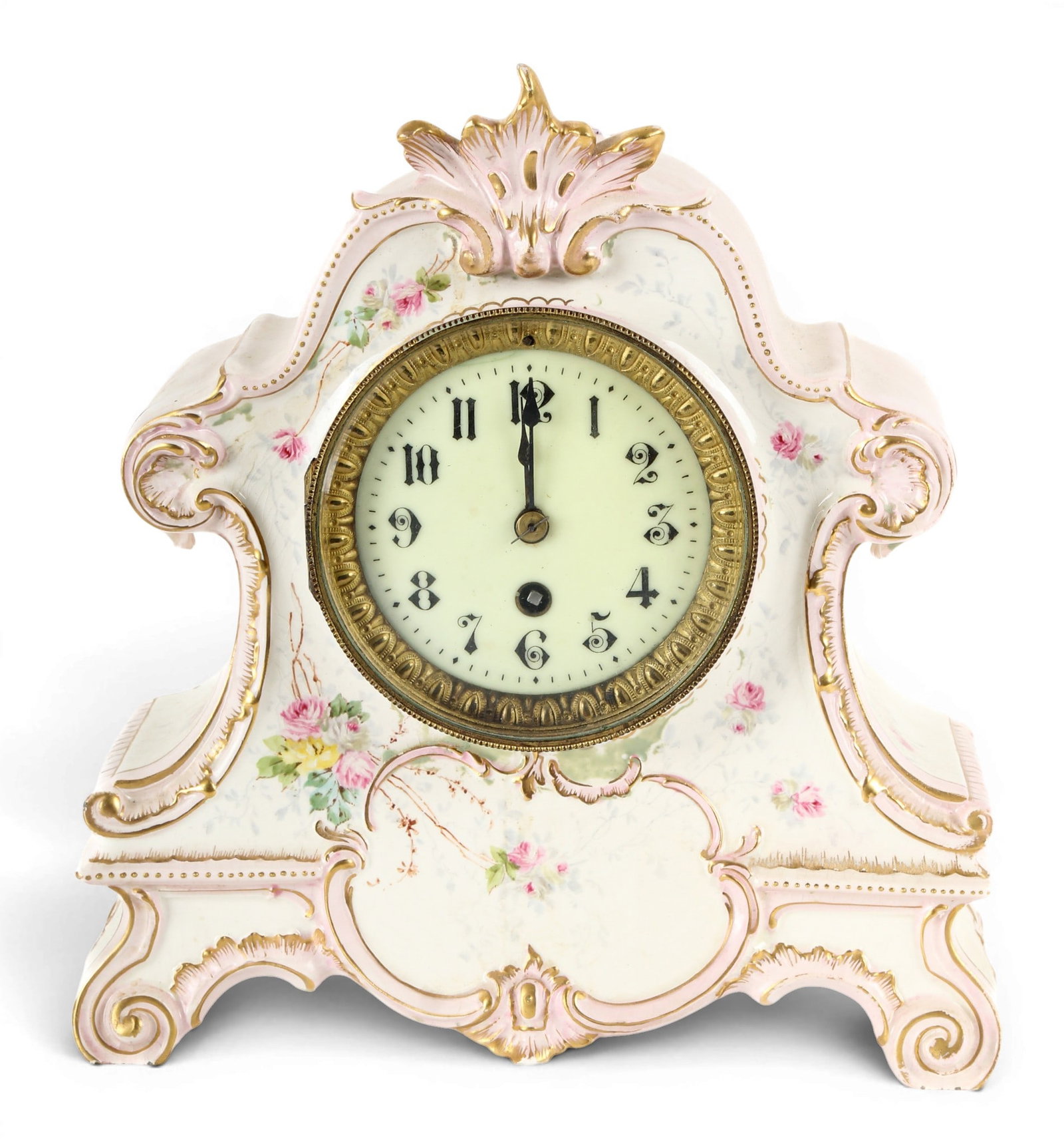 Royal Bonn Porcelain Mantel Clock (1 of 8)