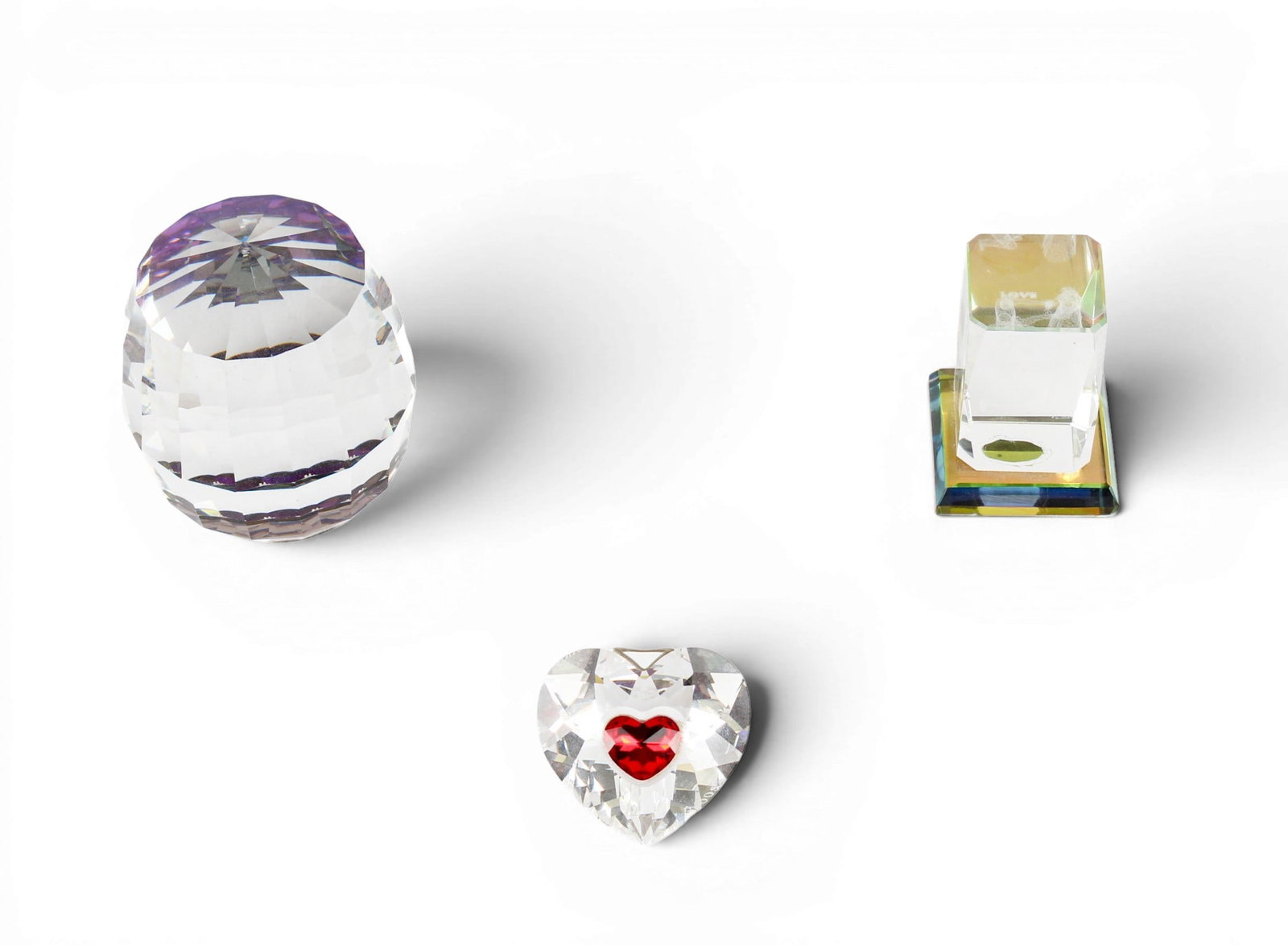 Swarovski Crystal Barrel Paperweight, Etc. (1 of 16)