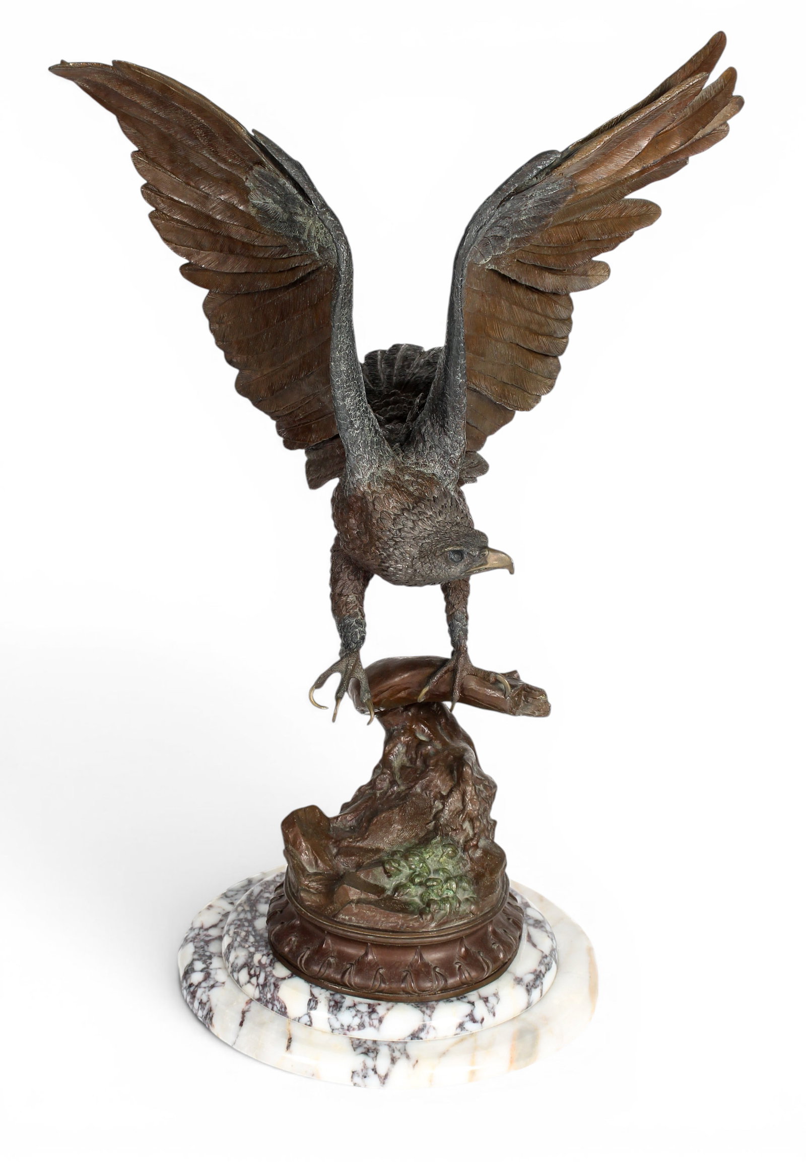 After Jules Moigniez Bronze Eagle Sculpture (1 of 12)