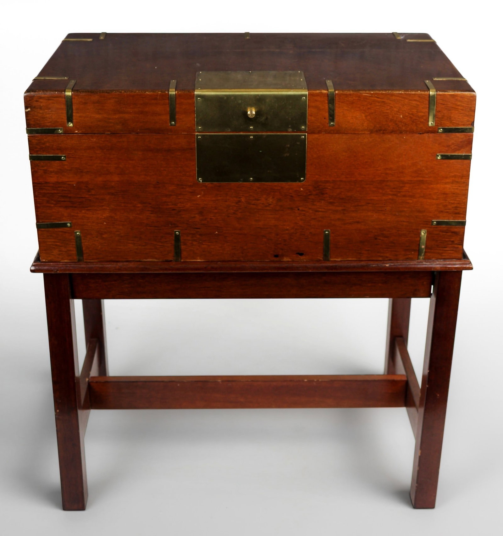 Georgian Style Mahogany Document Box on Stand (1 of 11)