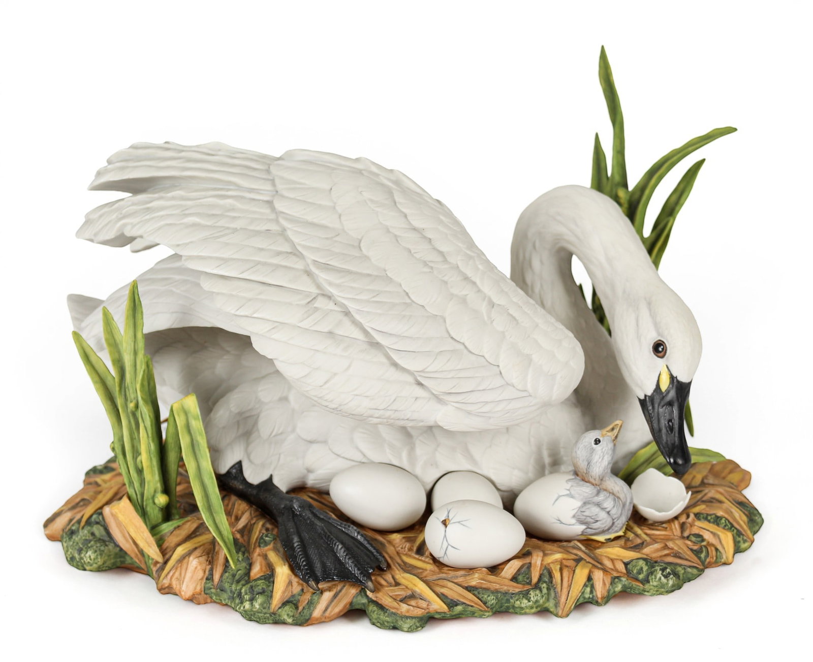 Goebel Gunther R. Granget Hand-Painted Porcelain Bird Grouping "First Moments" (1 of 13)