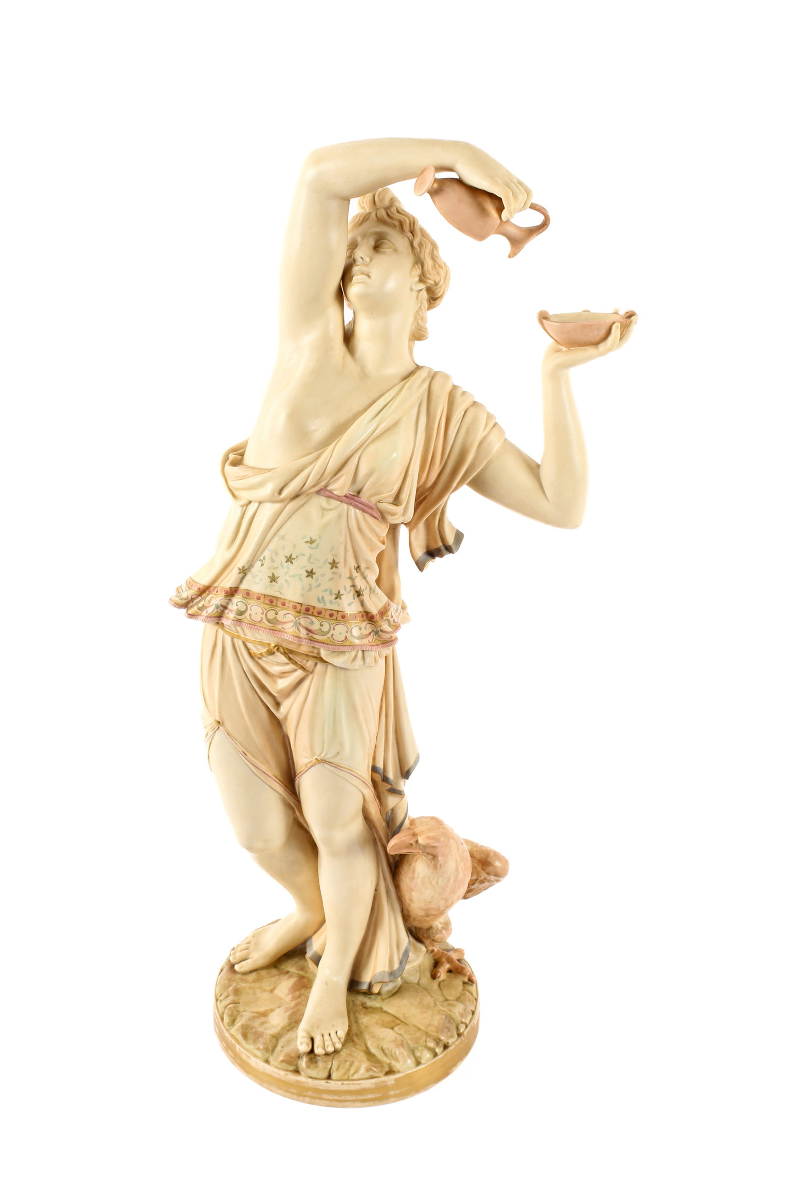 Large Royal Worcester Figure, Bacchante (1 of 15)