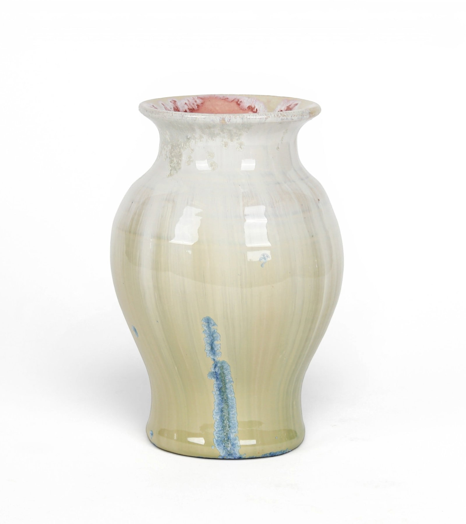 Pisgah Forest Crystalline Glaze Art Pottery Vase, Walter B. Stephen (1 of 7)