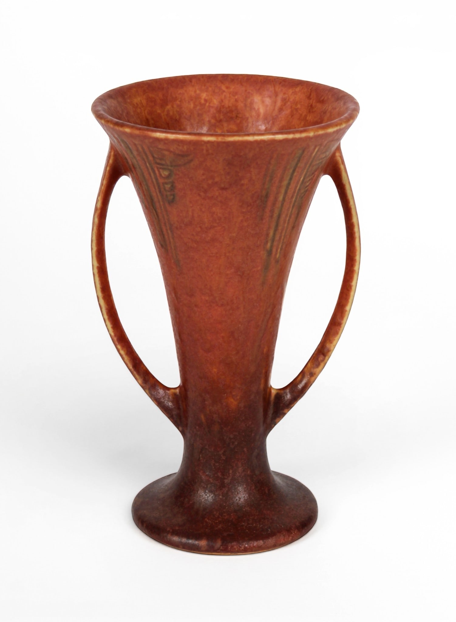 Roseville Windsor Art Pottery Handled Vase (1 of 9)