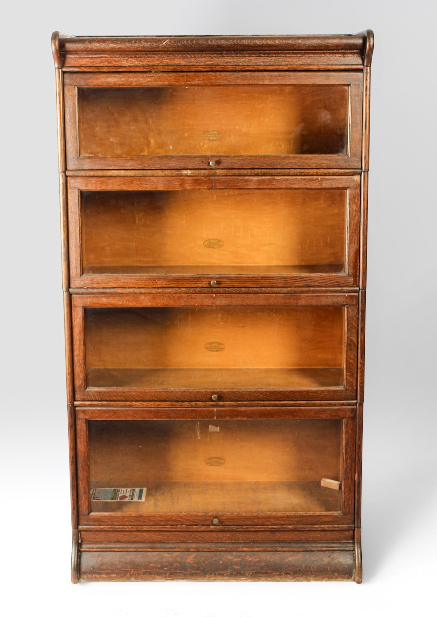 Oak Barrister Bookcase, Humphrey-Widman (1 of 5)