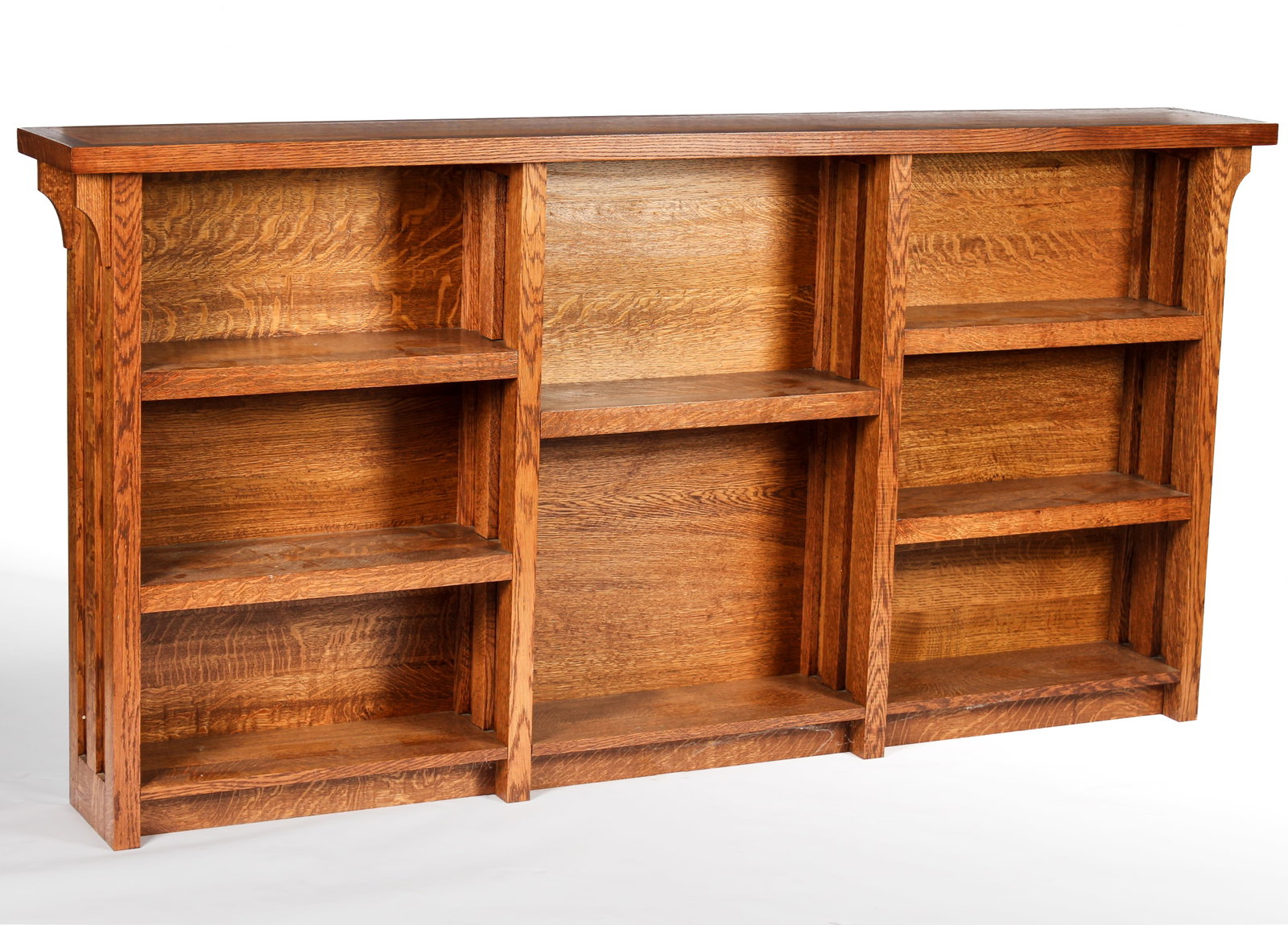 Arts & Crafts Style Oak Bookshelf (1 of 3)