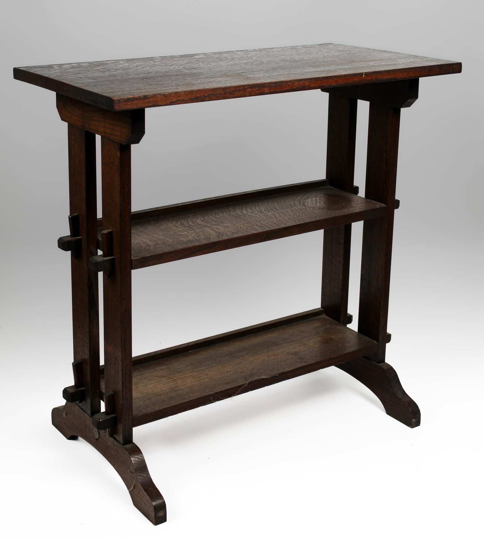 Roycroft Oak Little Journeys Book Stand (1 of 6)
