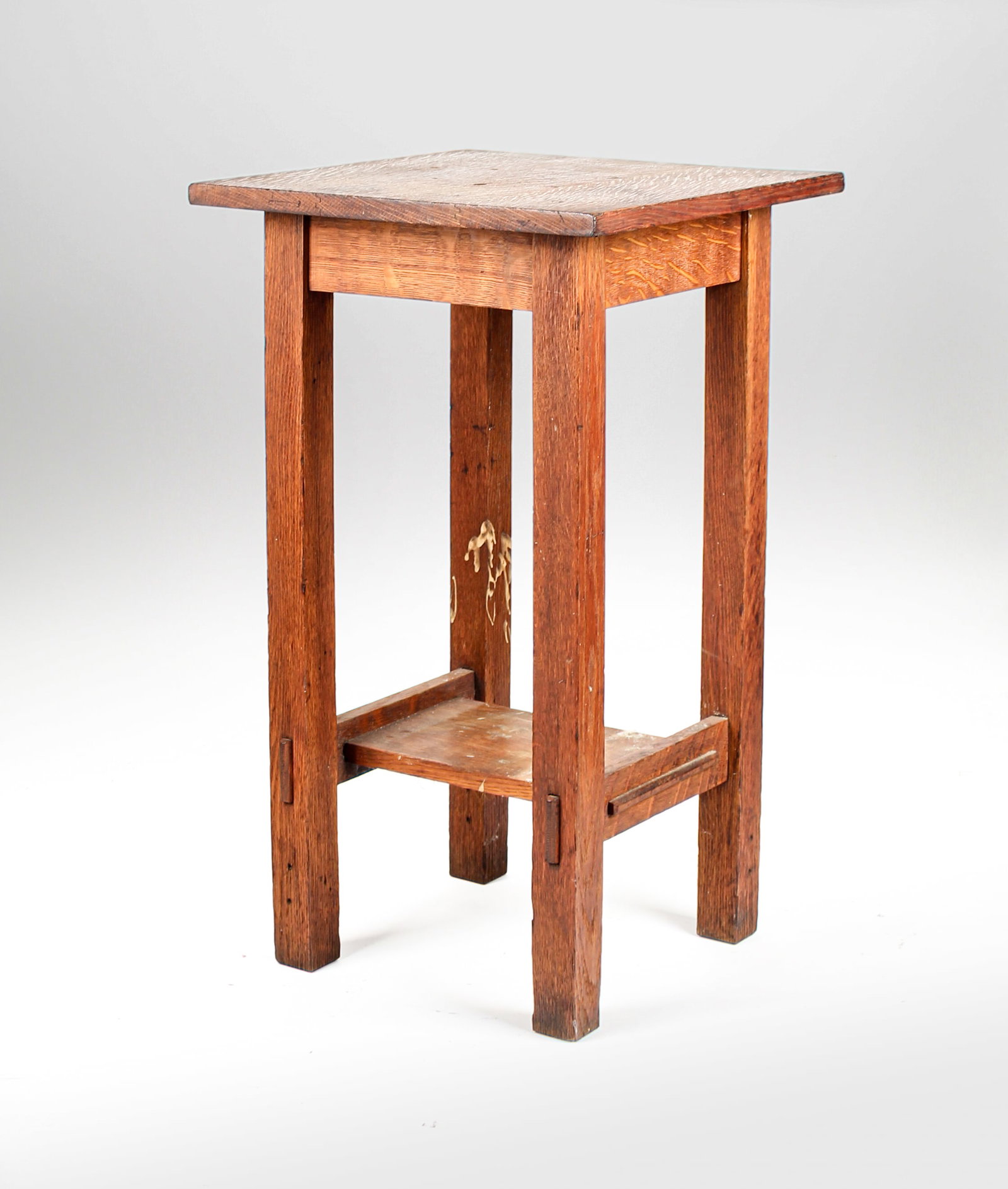 American Arts & Crafts Mission Oak Stand (1 of 4)