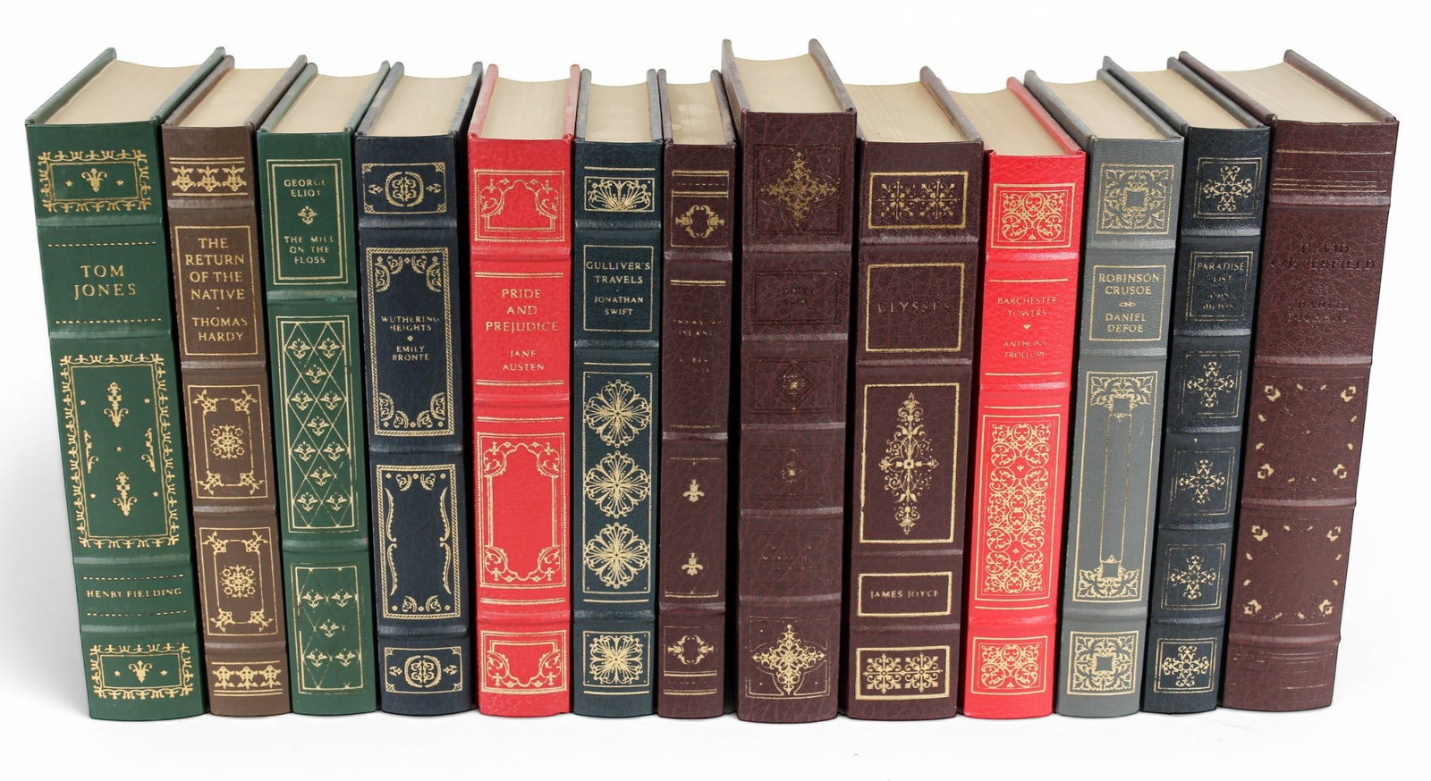 Collection of Franklin Library Leather Bound English Literature Books (1 of 8)