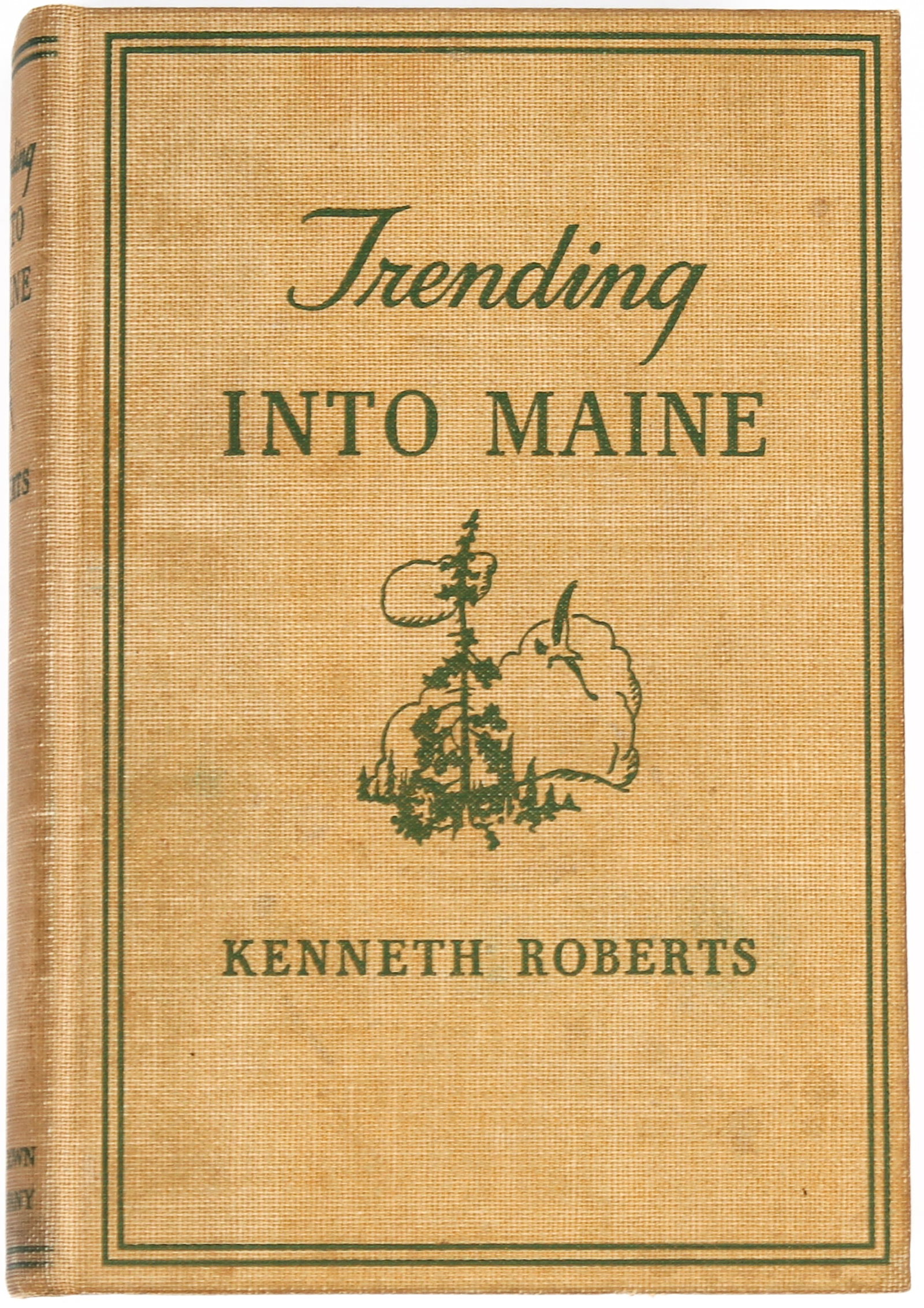 Trending into Maine by Kenneth Roberts, Signed by Edward Rowe Snow (1 of 5)