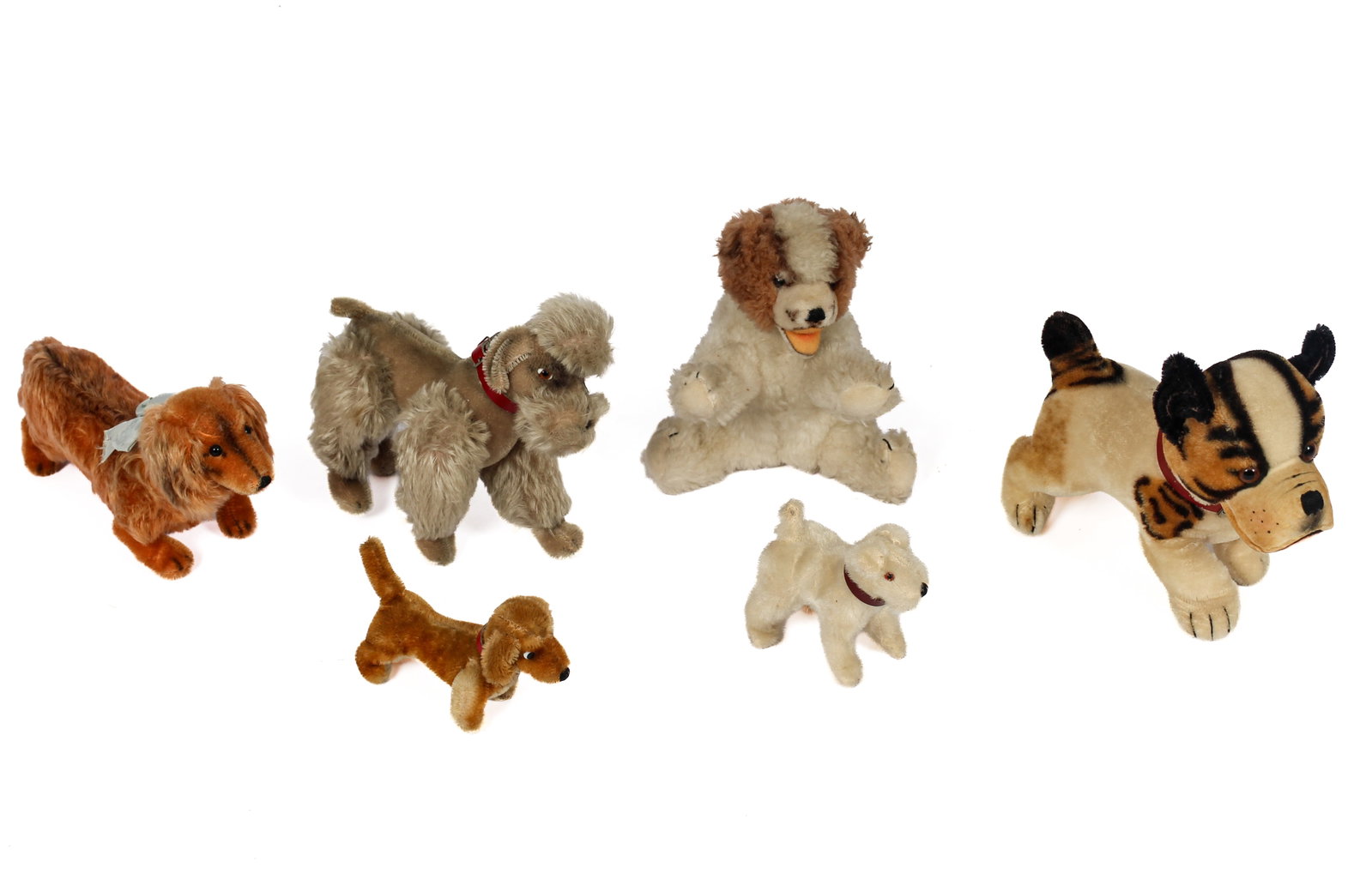 Collection of Steiff Stuffed Dogs (1 of 3)