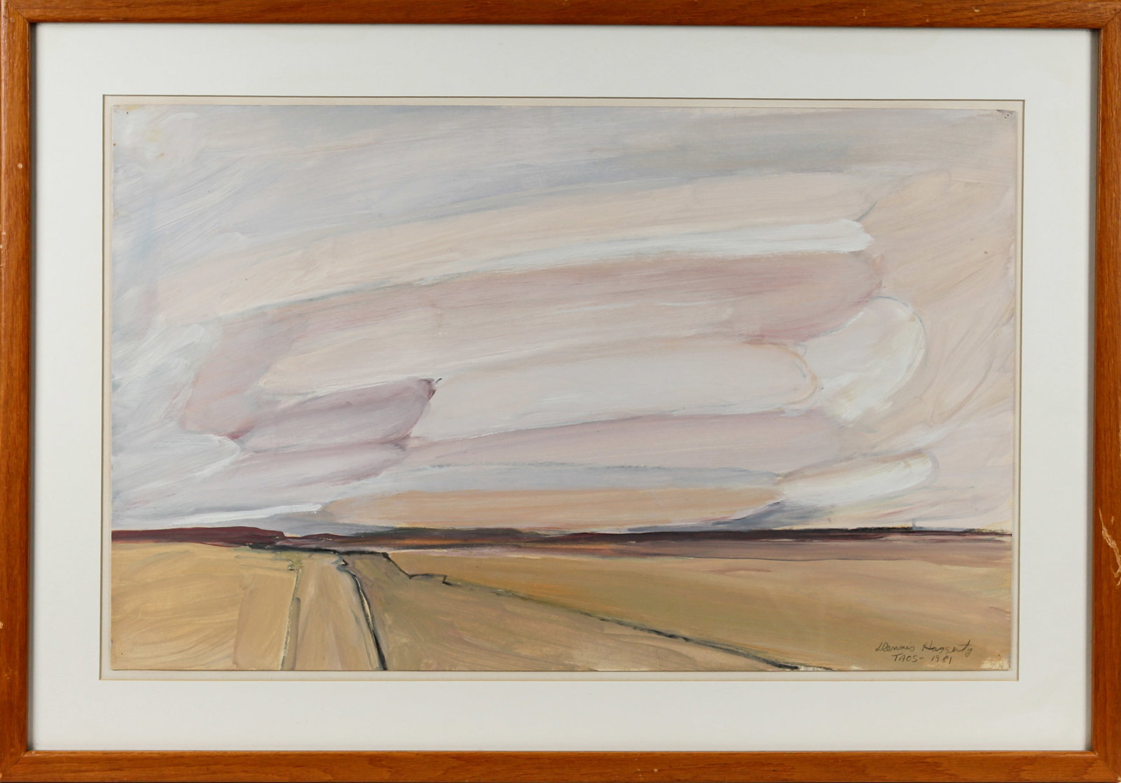Dennis Haggerty (American, 1947-2012) Taos Landscape, Oil on Paperboard (1 of 10)