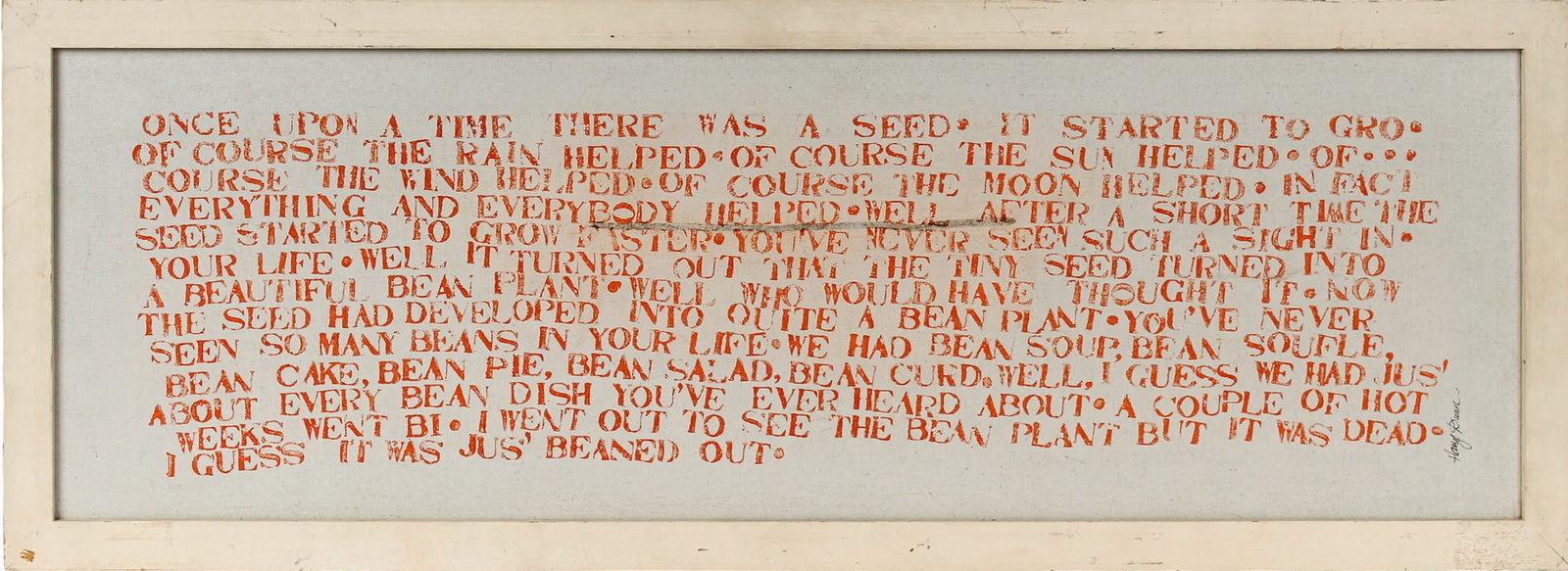 Harry Dunn (American, 1929-1998) Once Upon a Time There Was a Seed, Painting (1 of 10)