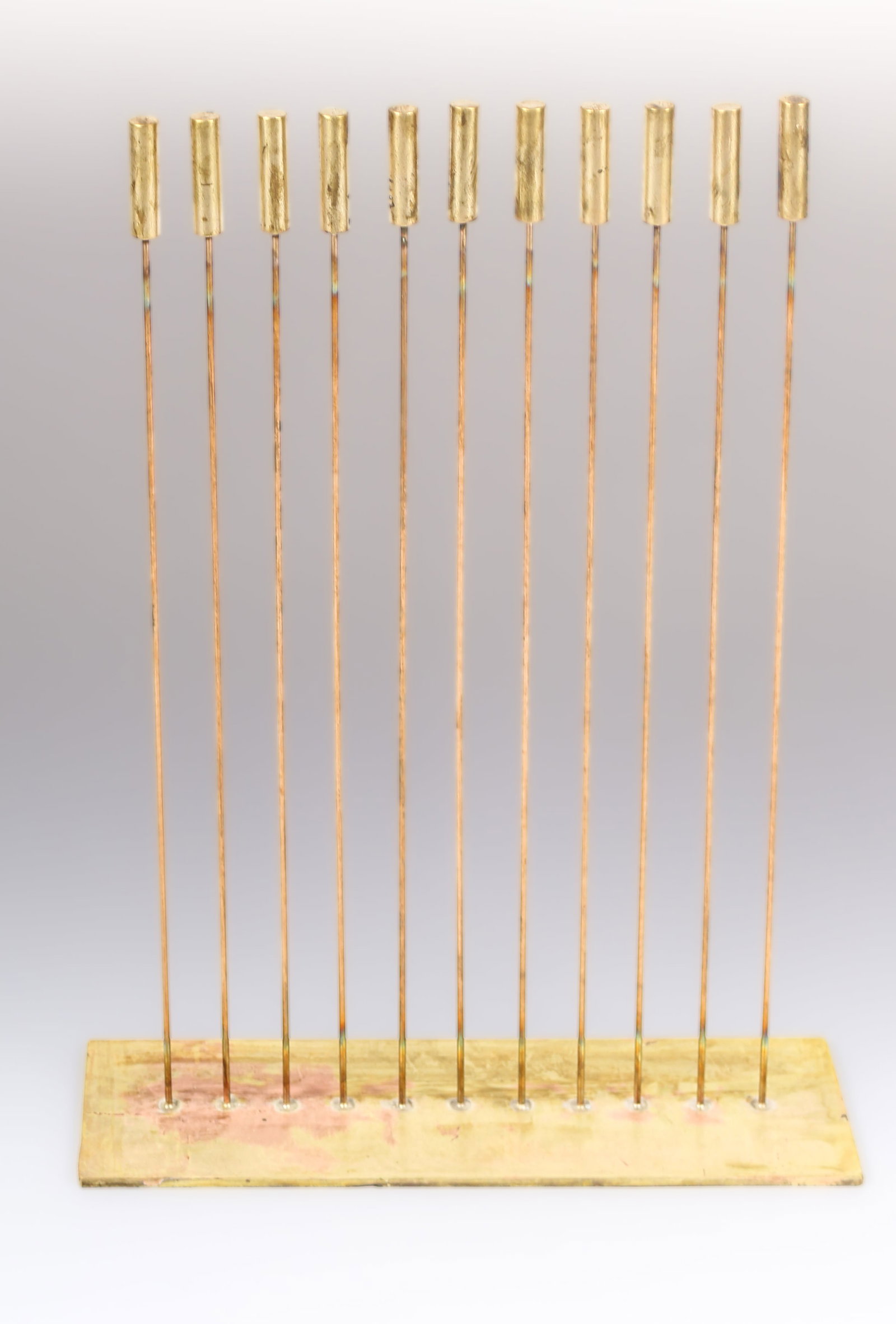 Val Bertoia (American, B.1949) Sound Sculpture, Line of 11 Sounds Like Heaven (1 of 6)