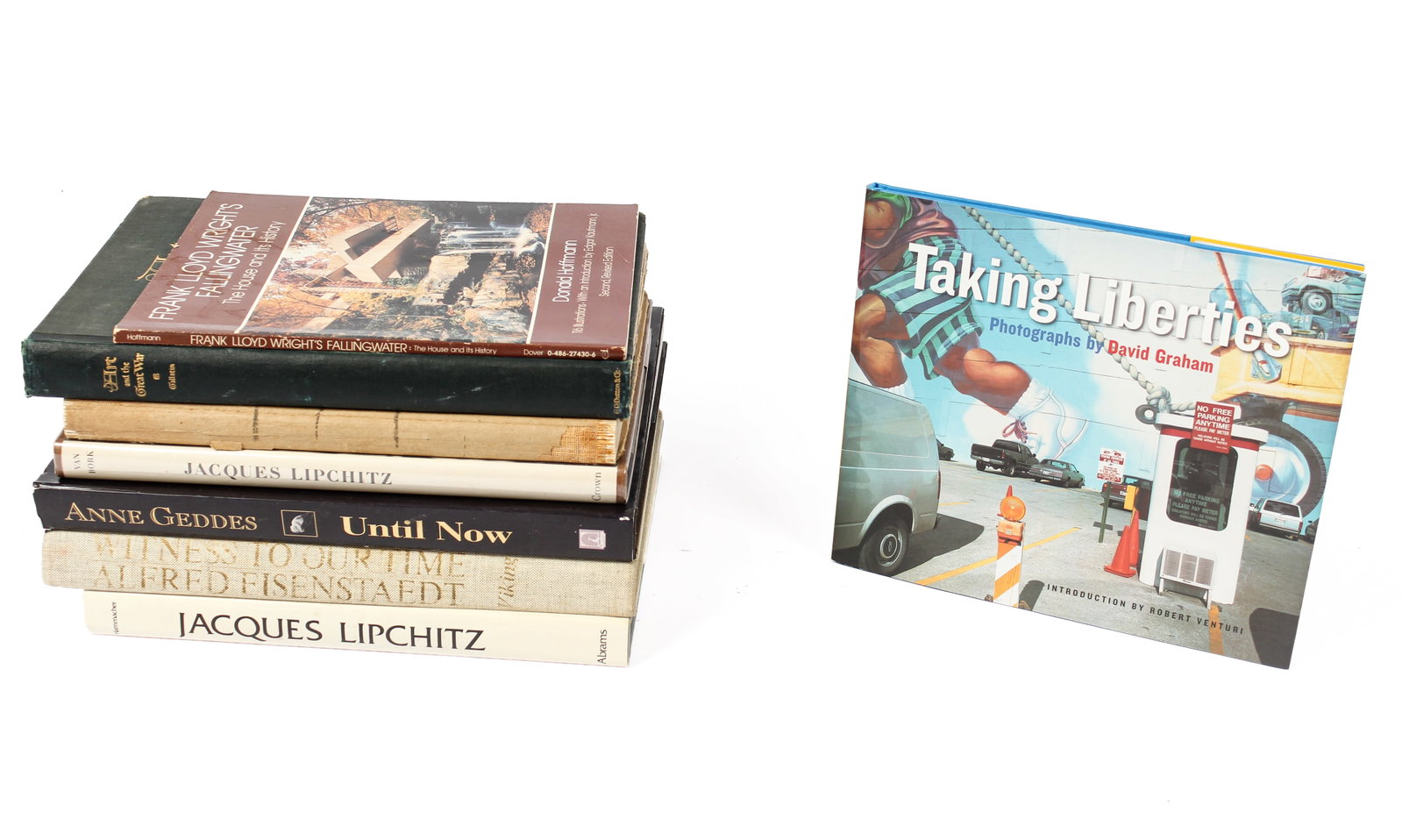 Group of Coffee Table Books, Arts, Photography, Architecture, Eight Volumes (1 of 8)
