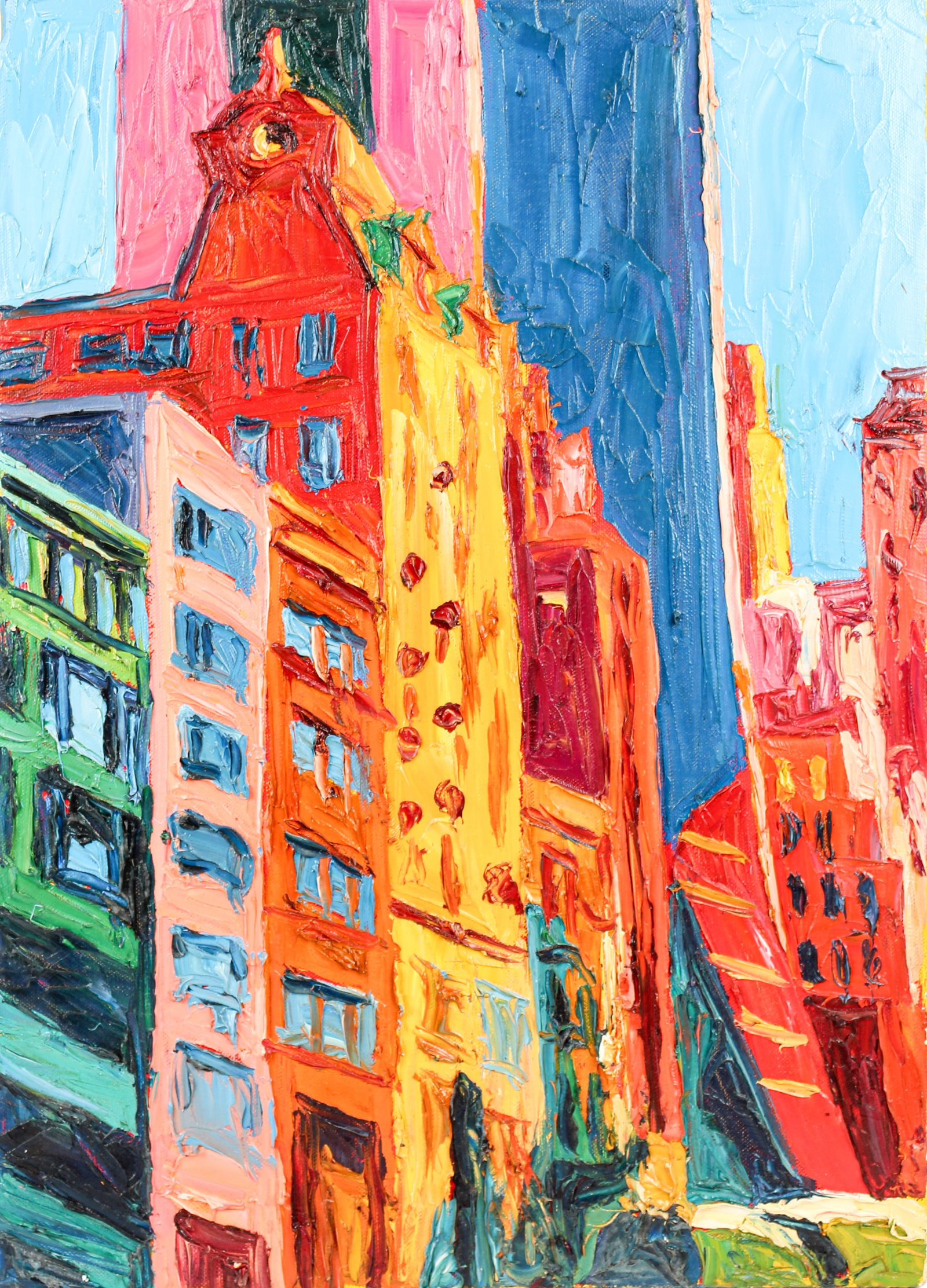 Robert Terry (American, 1953-2021) New York City, Painting (1 of 9)