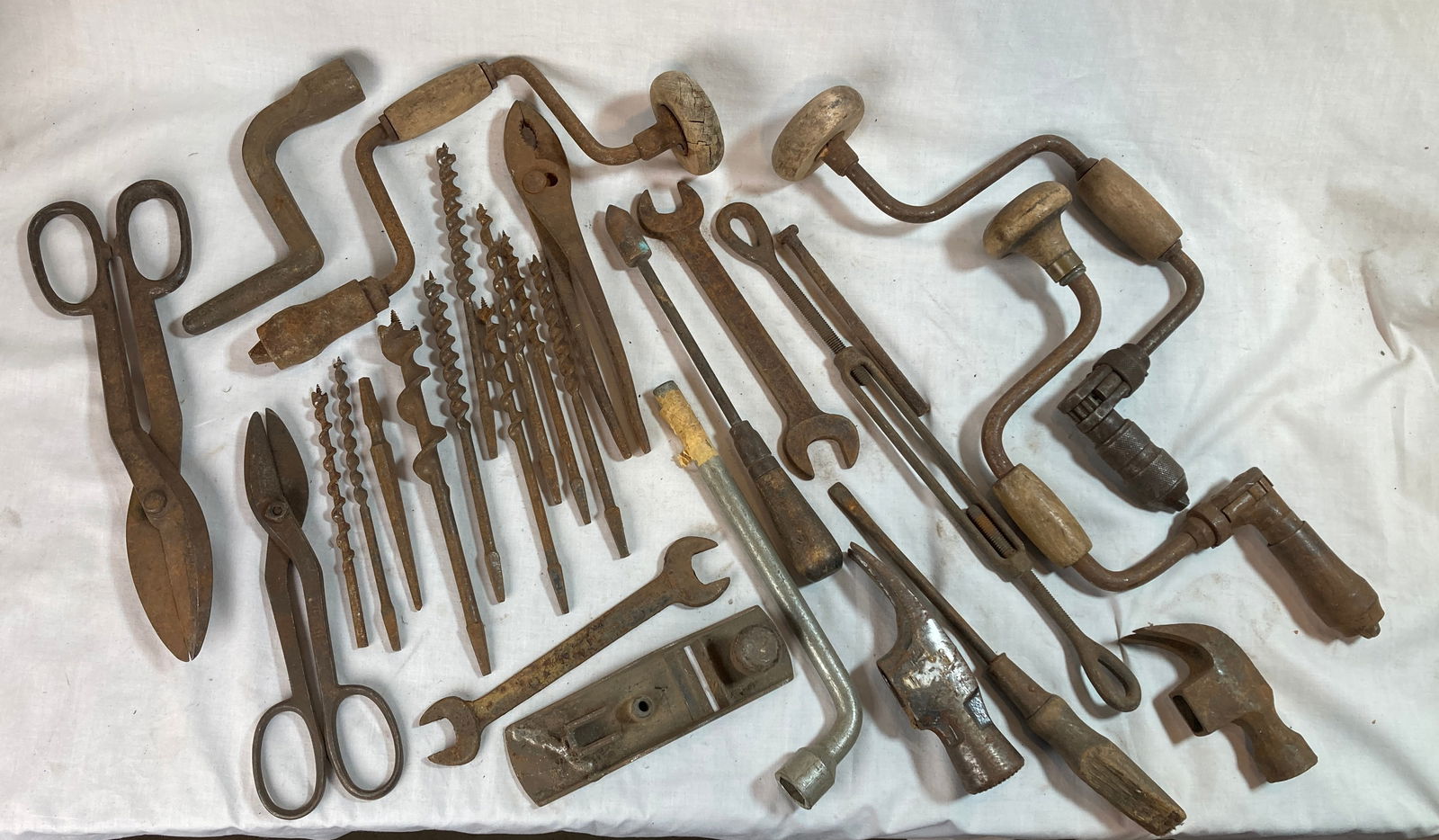 Group of antique tools, hardware and parts (1 of 1)