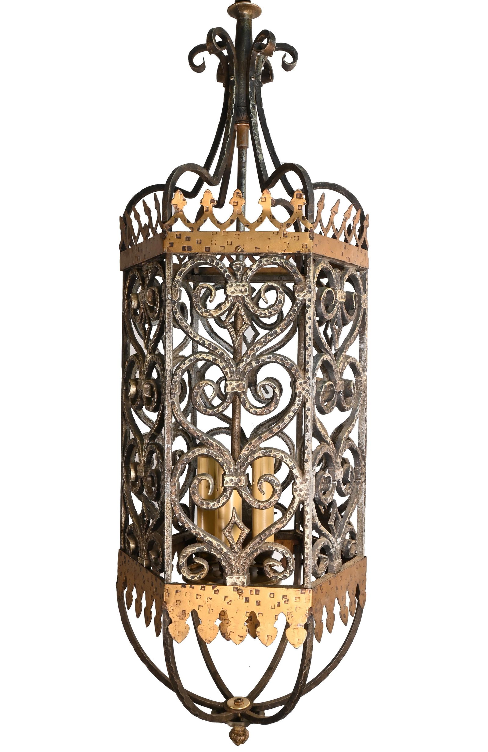 Large mediterranean / Italianate styled open work pendant (1 of 15)