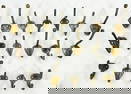 Group of 18 mixed iron and brass coat hooks