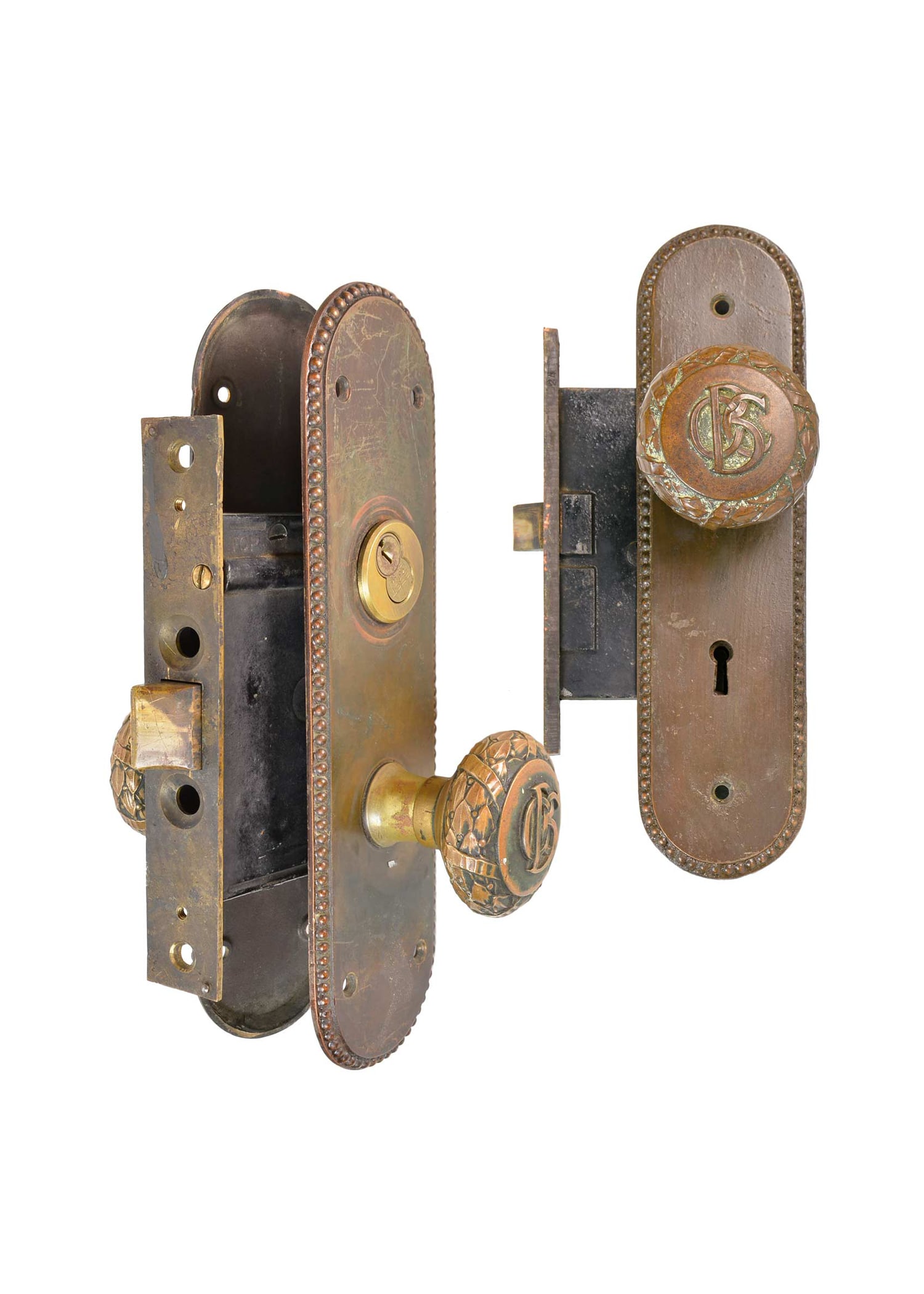 Set of five Old Colony building hardware sets (1 of 4)