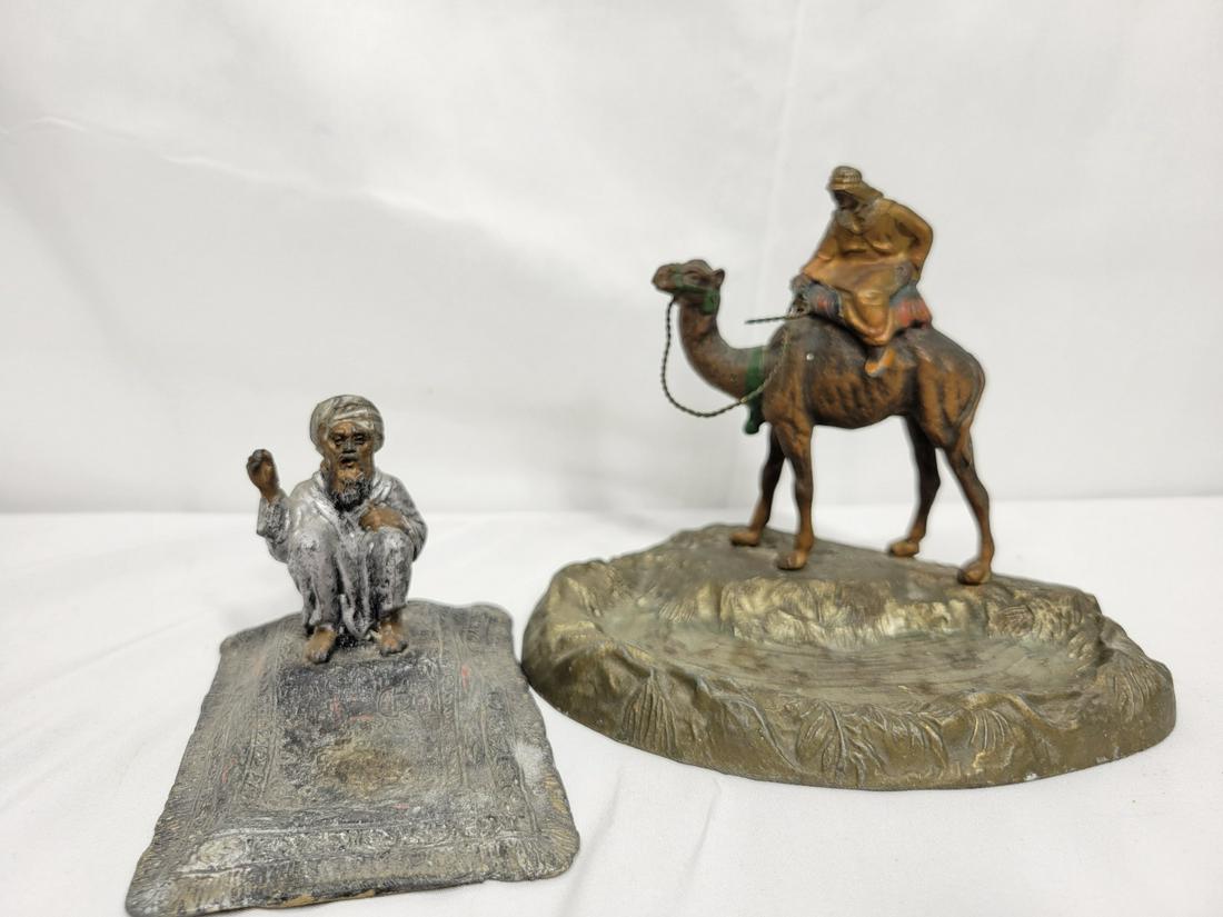 Vintage Ashtrays Middle East: Middle eastern themed ashtrays austria made