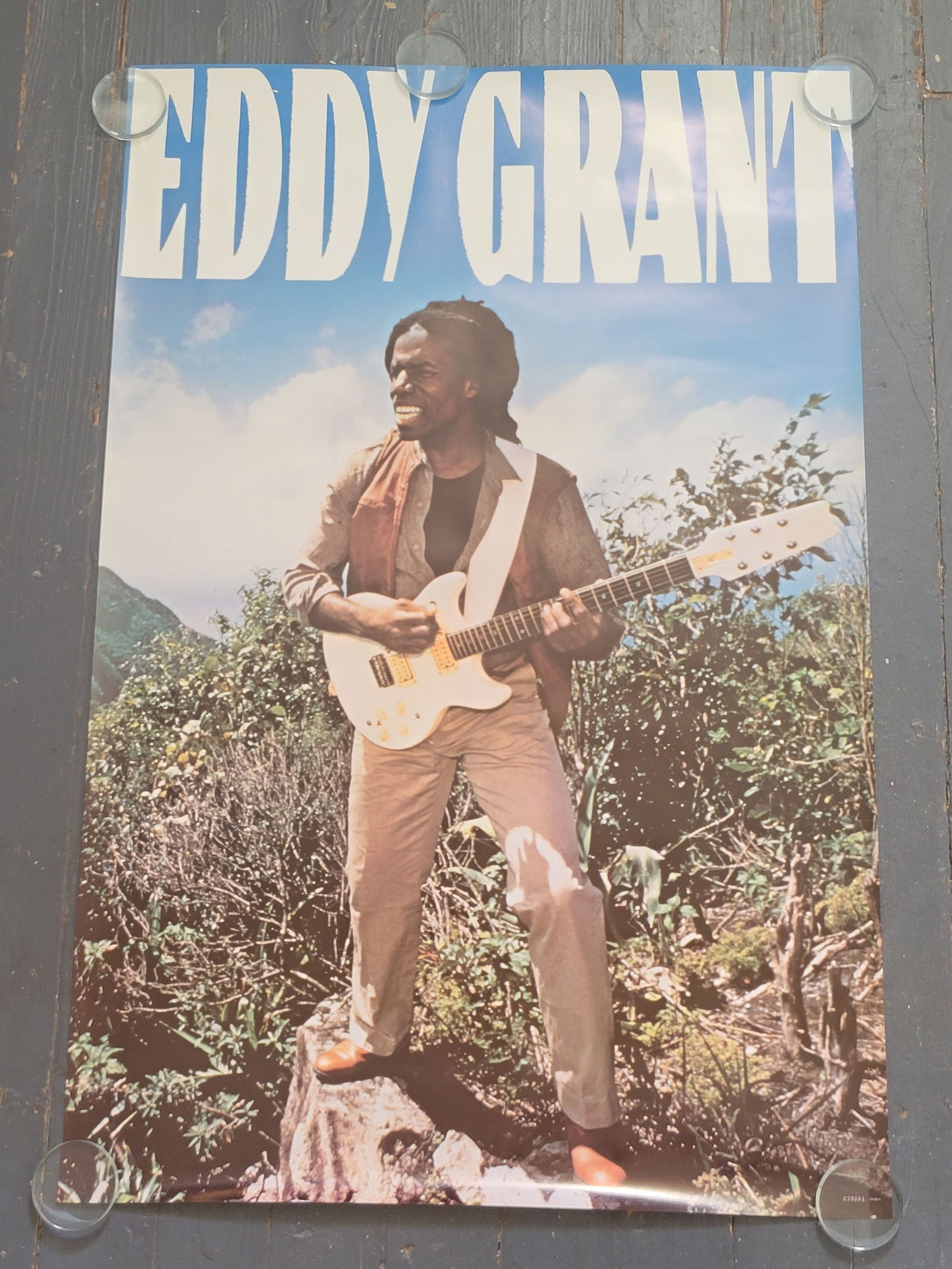 Eddy Grant 1984 Promo Poster CBS Records (1 of 2)