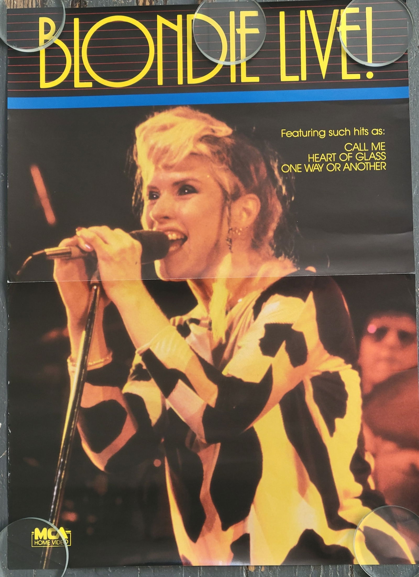 Blondie MCA Records Promo Poster (1 of 2)