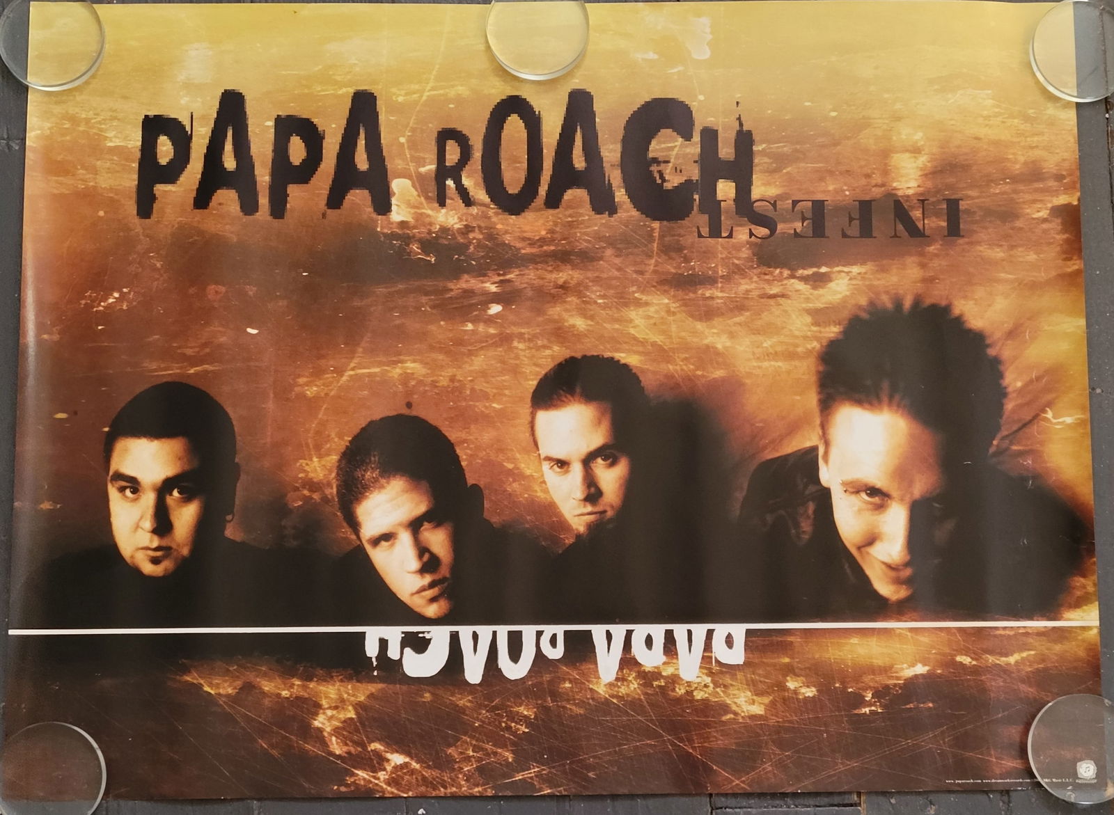Papa Roach Infest Double Sided Promo Poster 2003 (1 of 2)