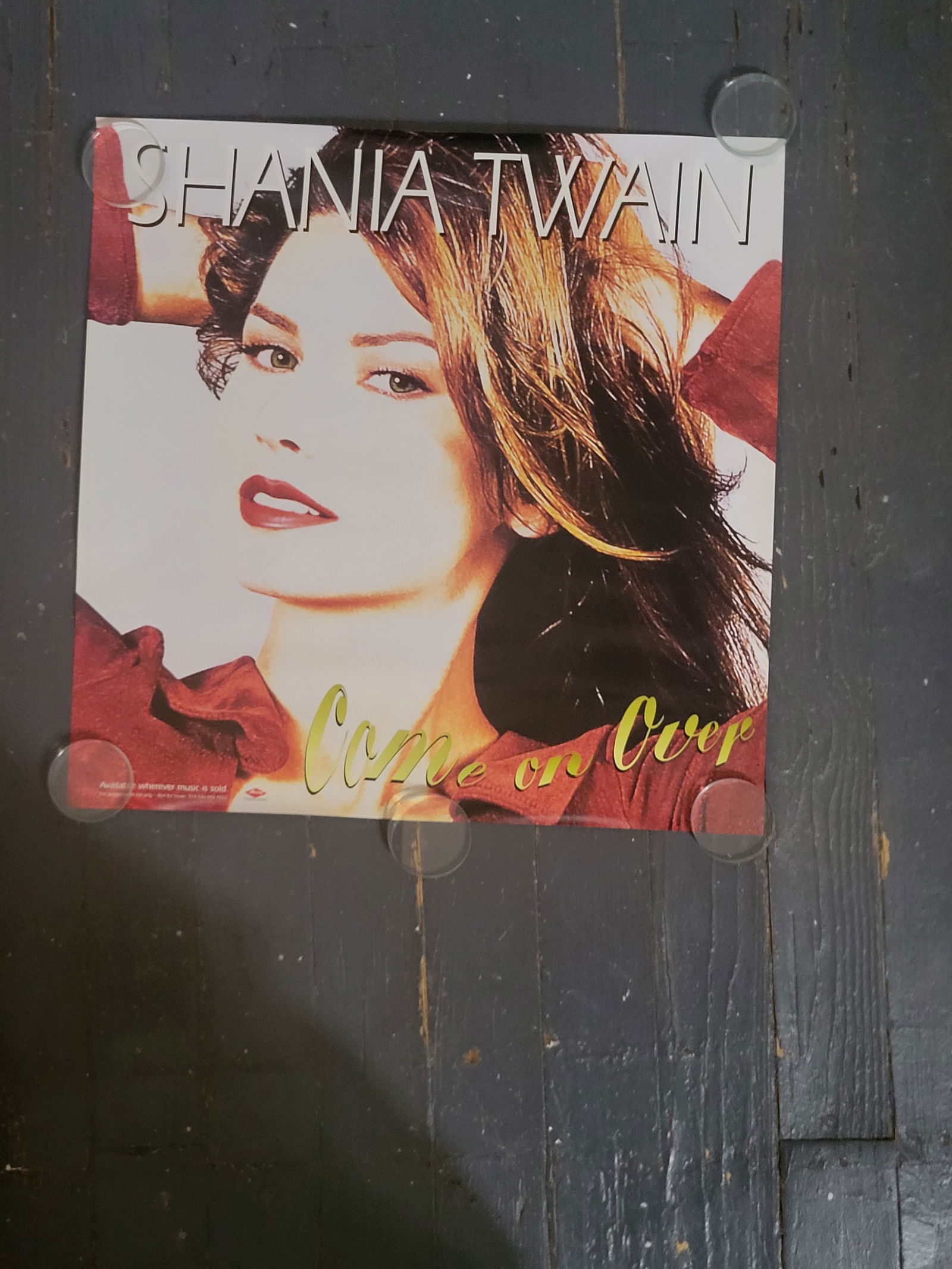 Shania Twain Promo Poster Lot Of Two 1990s Mercury (1 of 2)