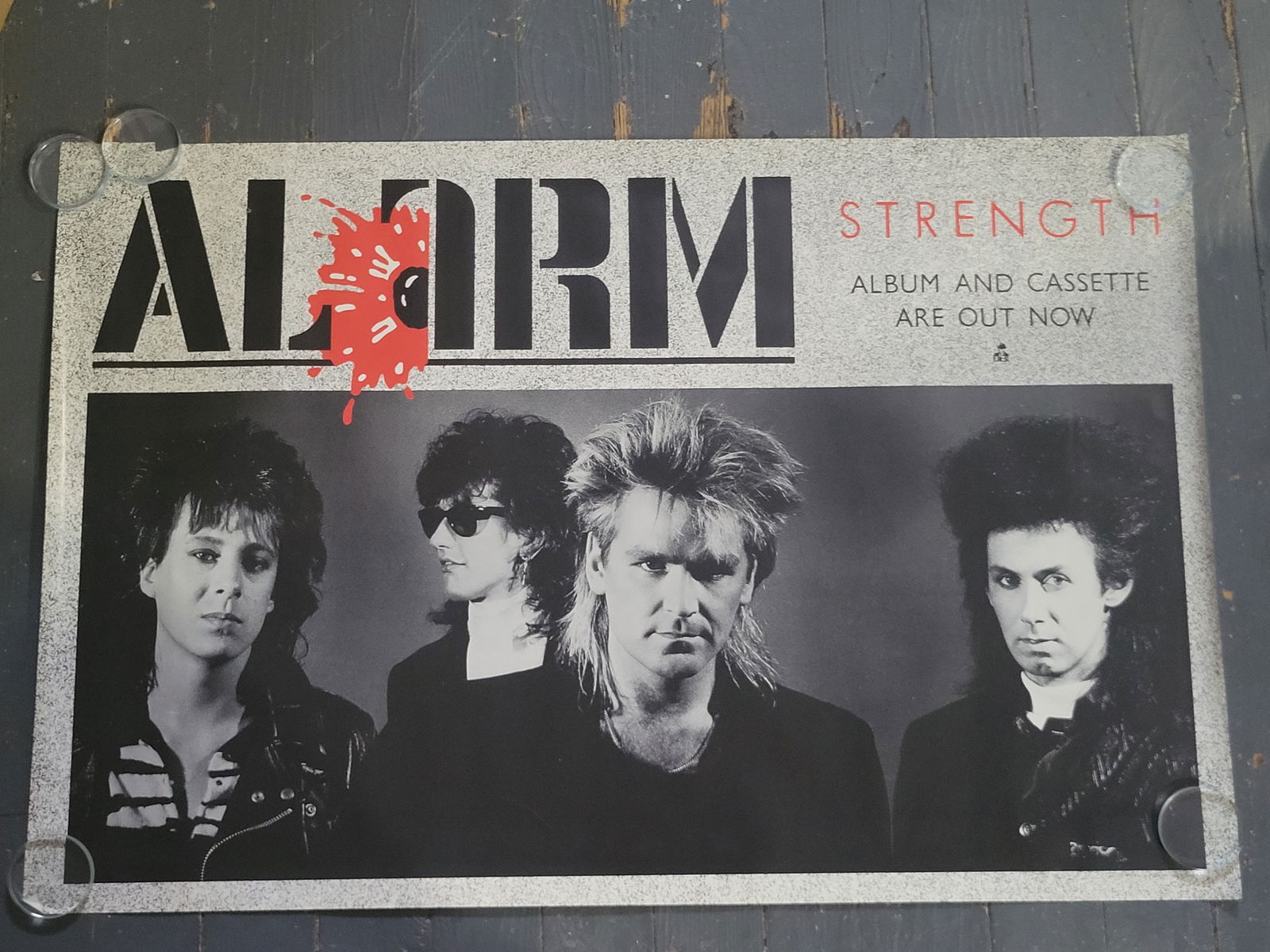 The Alarm Promo Poster 1985 (1 of 1)
