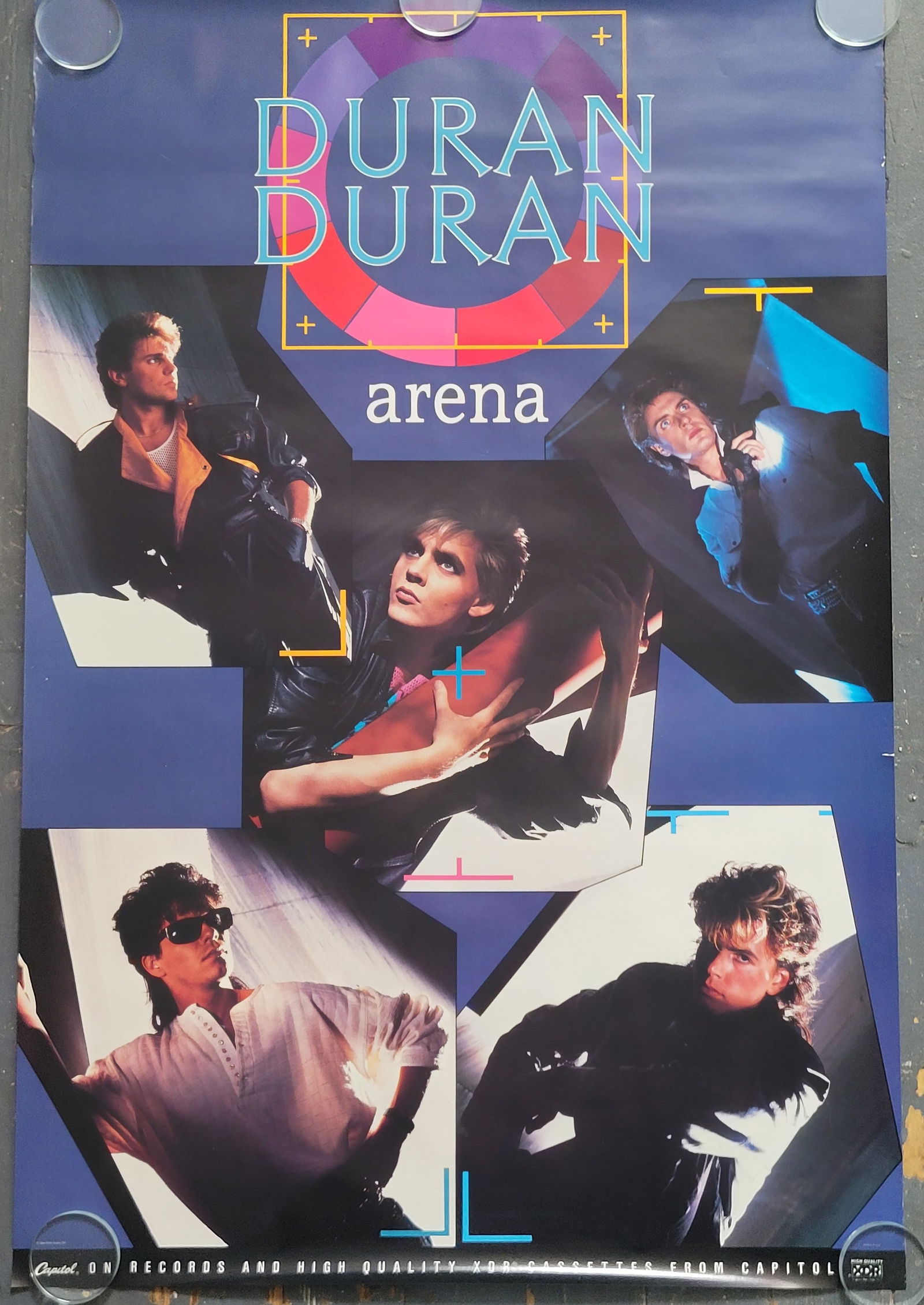 Duran Duran 1984 Promo Poster (1 of 1)