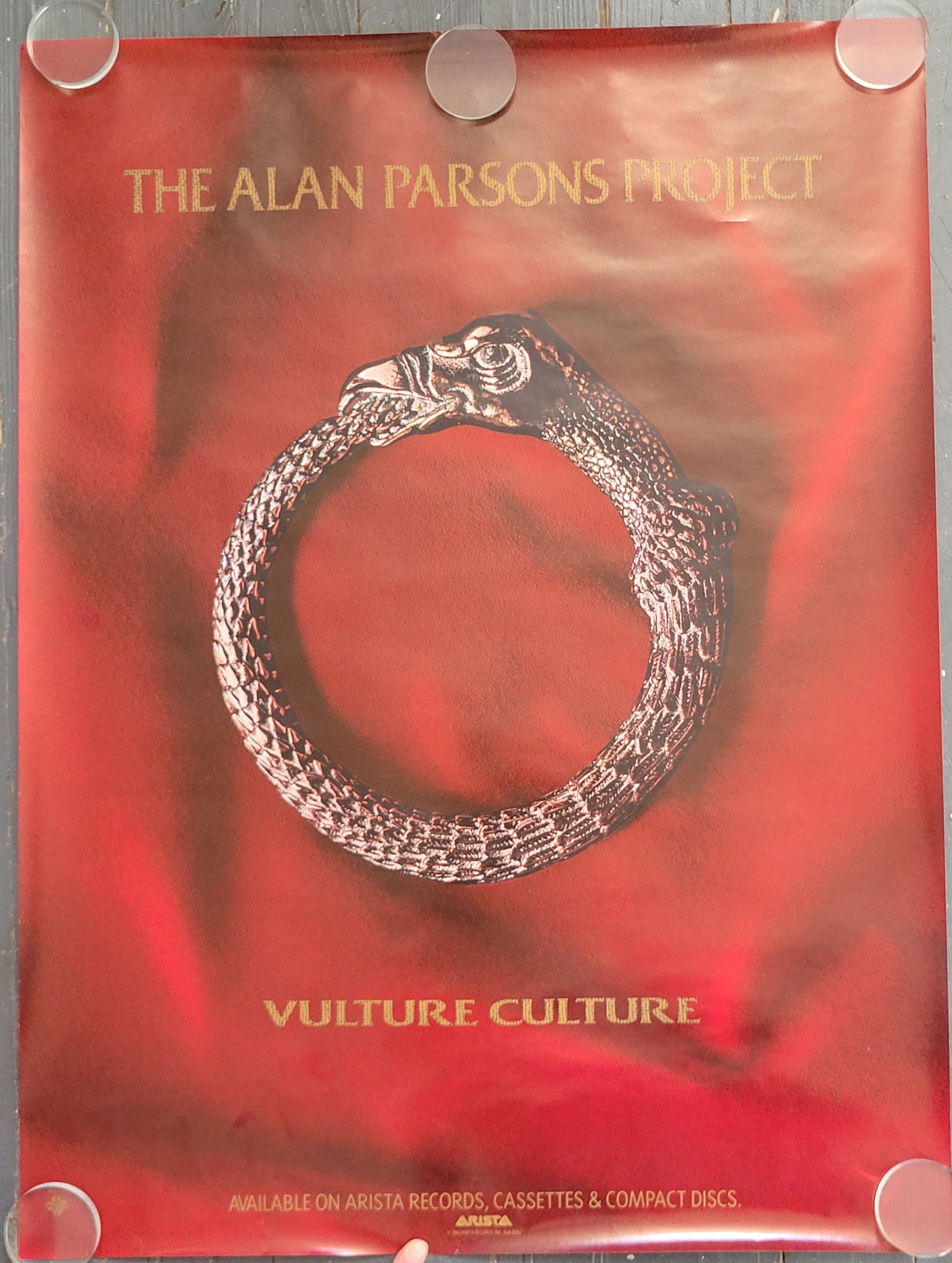Promotional Poster Alan Parsons Project 1984 (1 of 1)