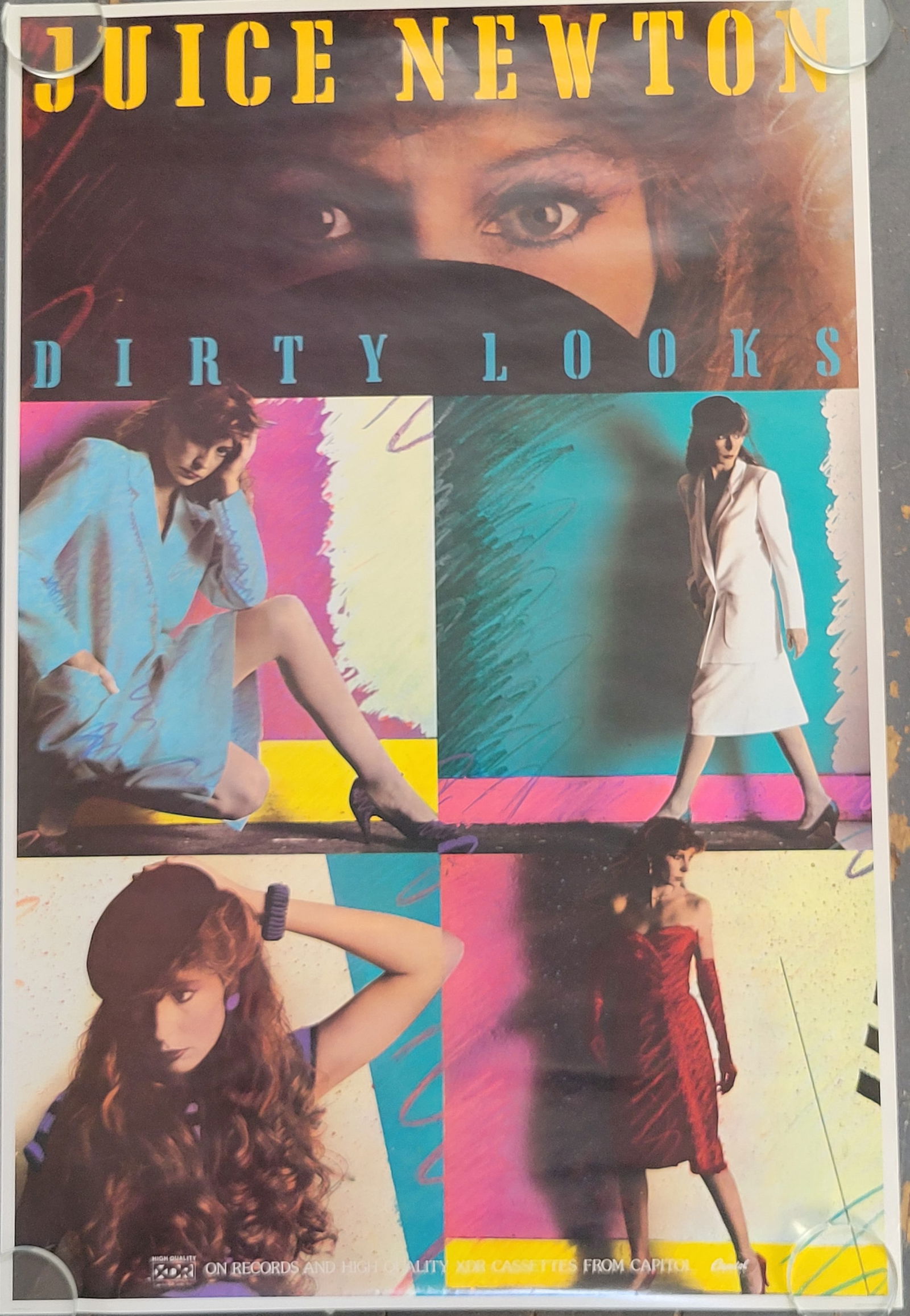 Promo Poster Lot Of 2 Arc Angels 92 And Juice Newton 83 (1 of 2)