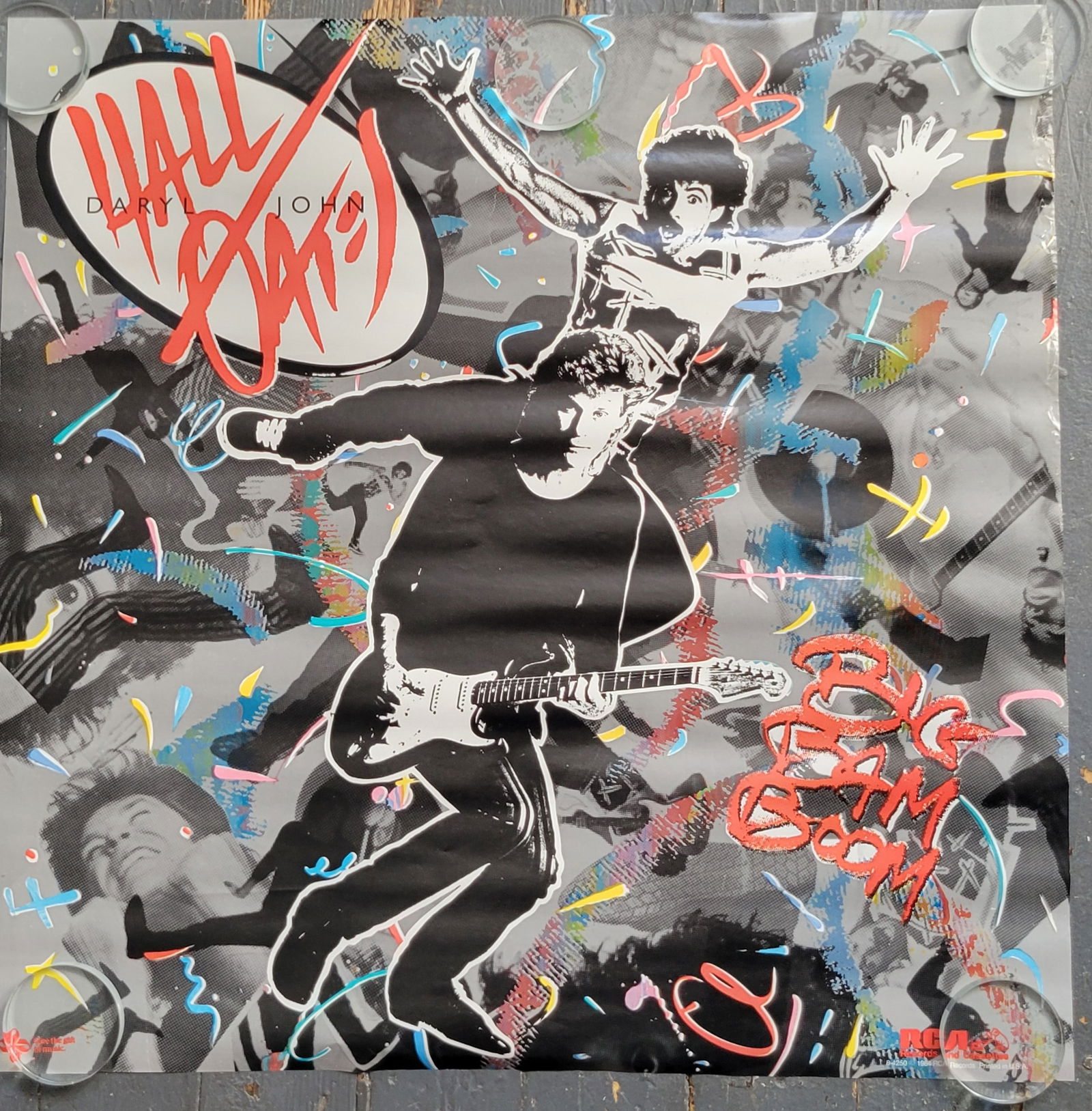 Hall And Oats Promo Poster RCA 1984 (1 of 1)