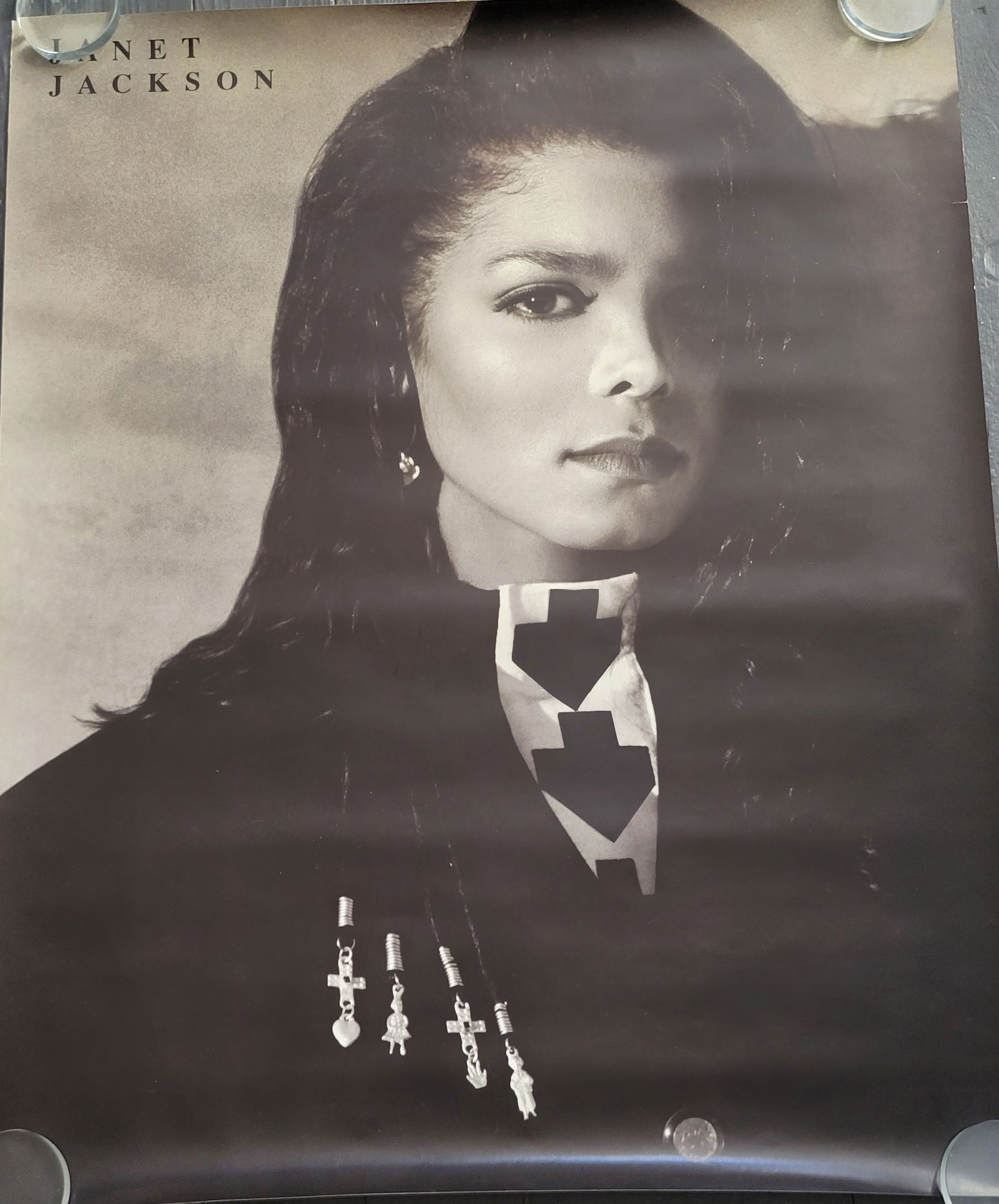 Janet Jackson Promo Poster (1 of 1)