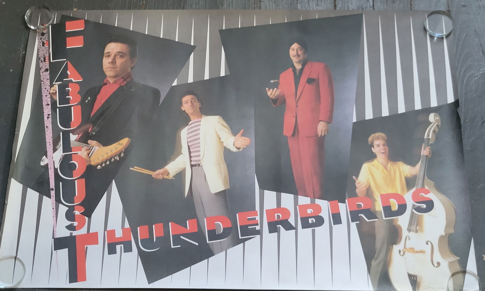 Promo Poster Lot of 2 Thunderbirds And Elton John 90s (1 of 2)