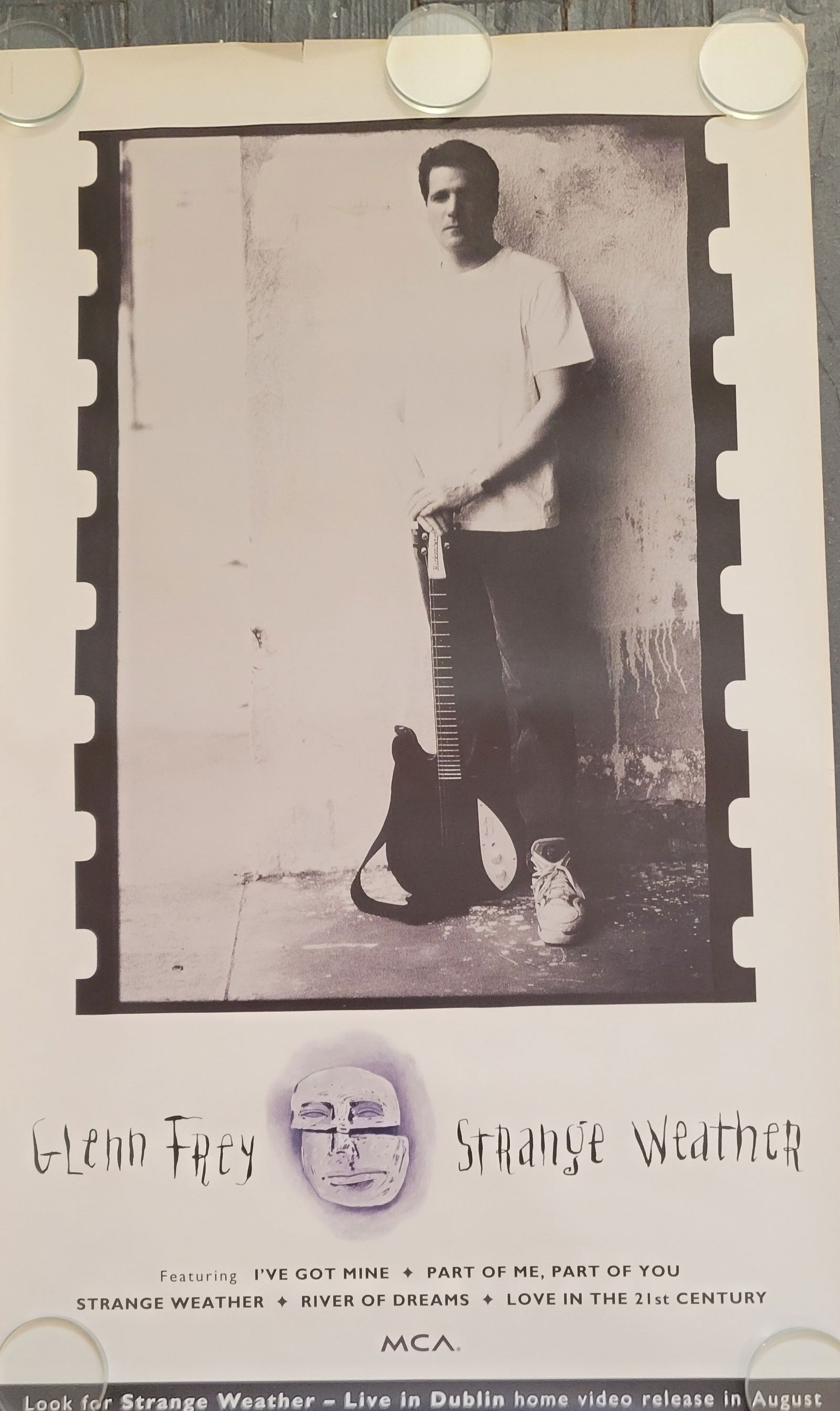 Lot of 2 Promo Posters Glenn Frey and Culture Club 90s (1 of 2)