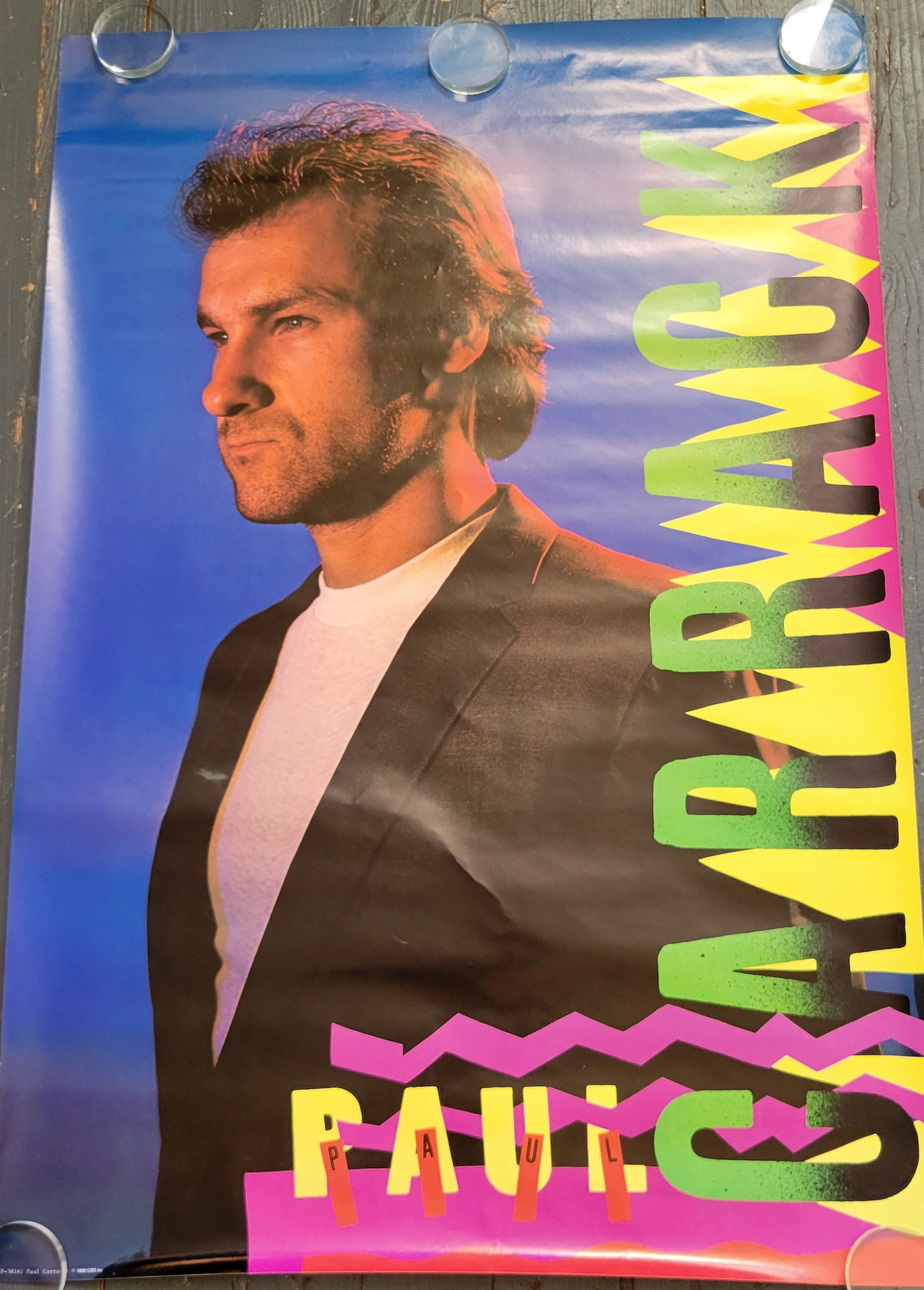 Lot Of 3 Promo Posters Paul Carmack Pointer SIsters and Robbie Neil (1 of 3)