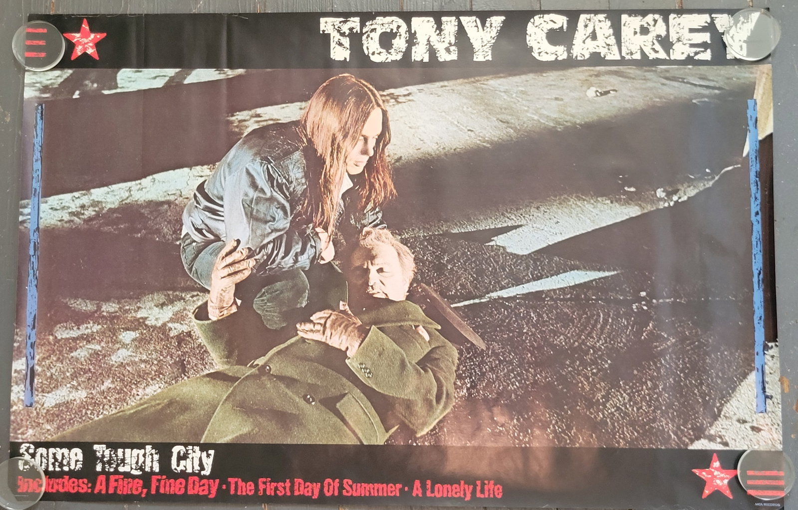 Lot Of Promo Posters Sheena Easton Tony Carey And Nia Peebles: 36x24