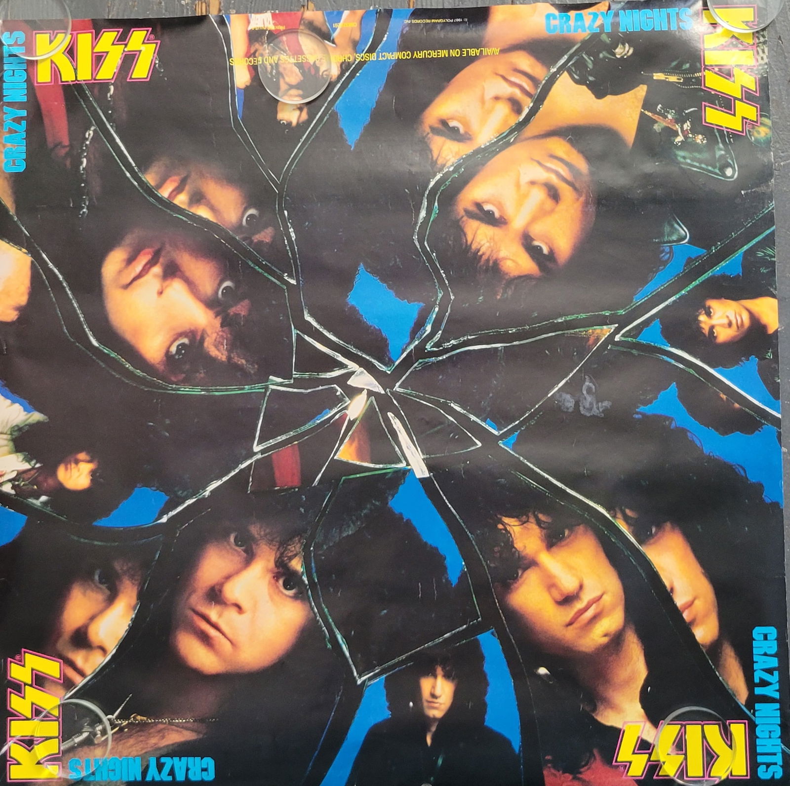 KISS Promo Poster 1987 (1 of 1)