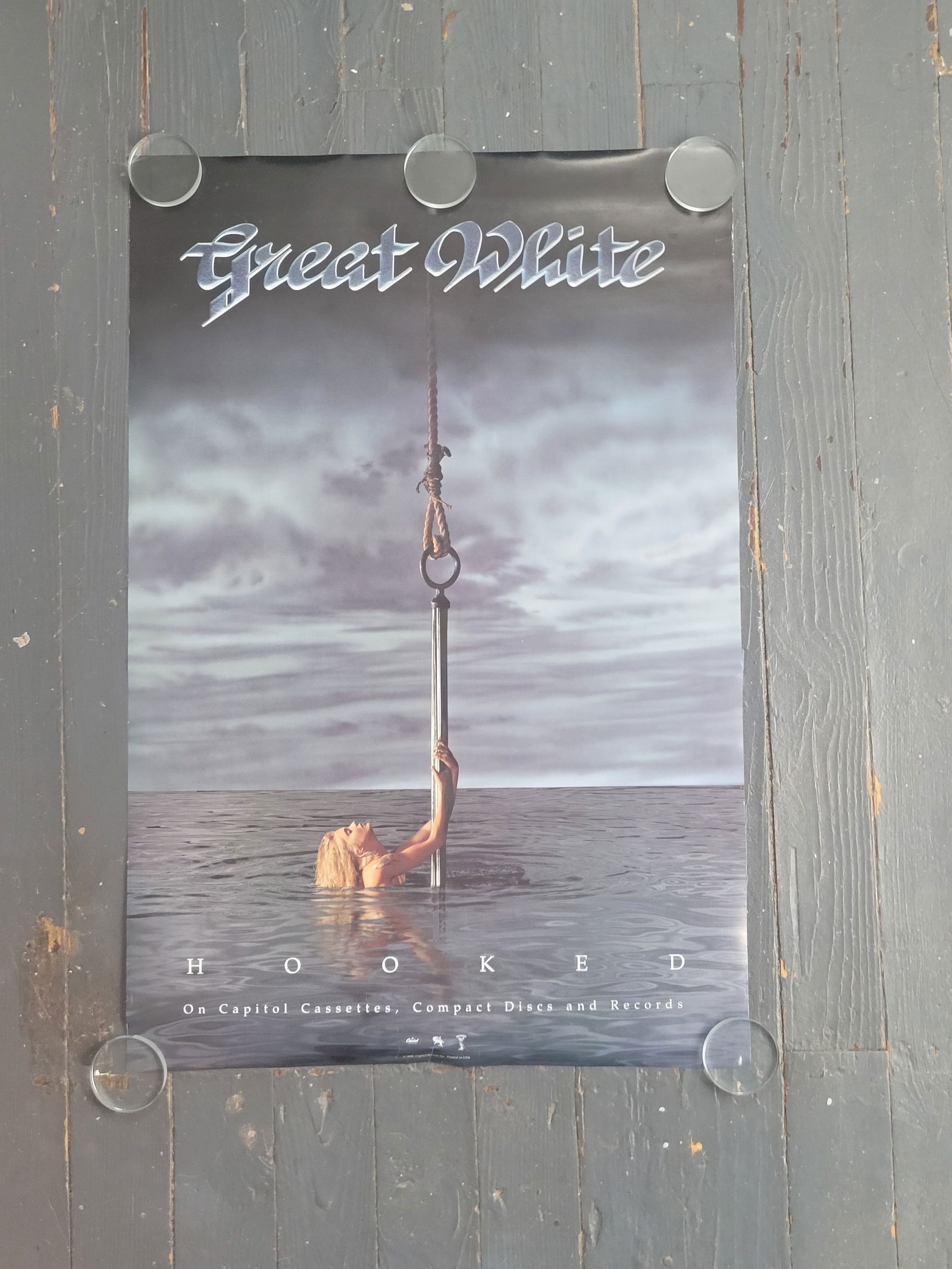 Great Whiite Double Sided Promo Poster Capitol 1991 (1 of 2)