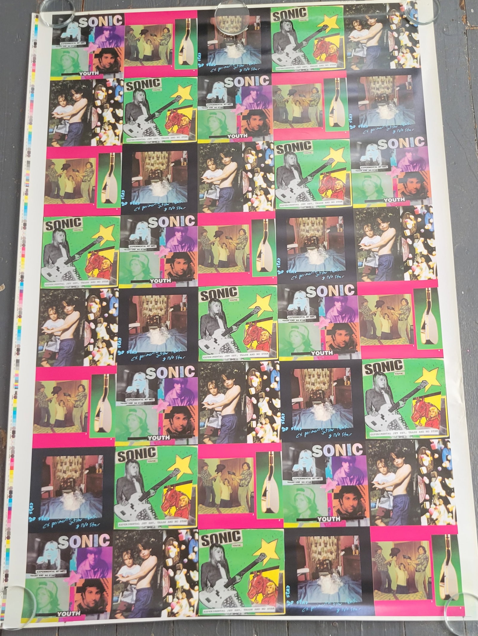 Sonic Youth Promo Poster 1990s (1 of 1)