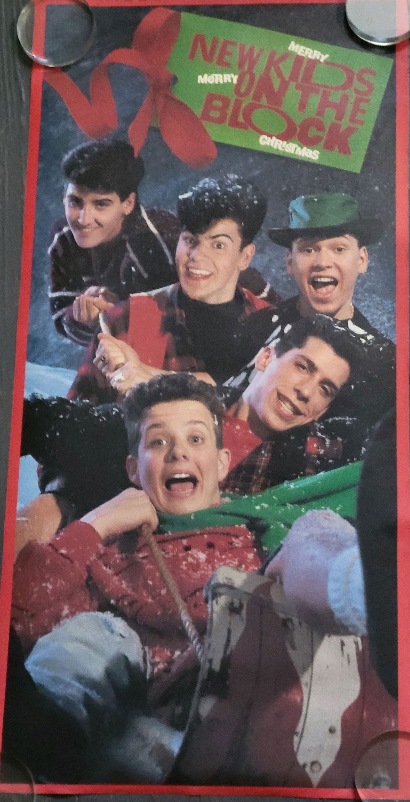 Promo Poster New Kids On The Block Double Sided (1 of 2)