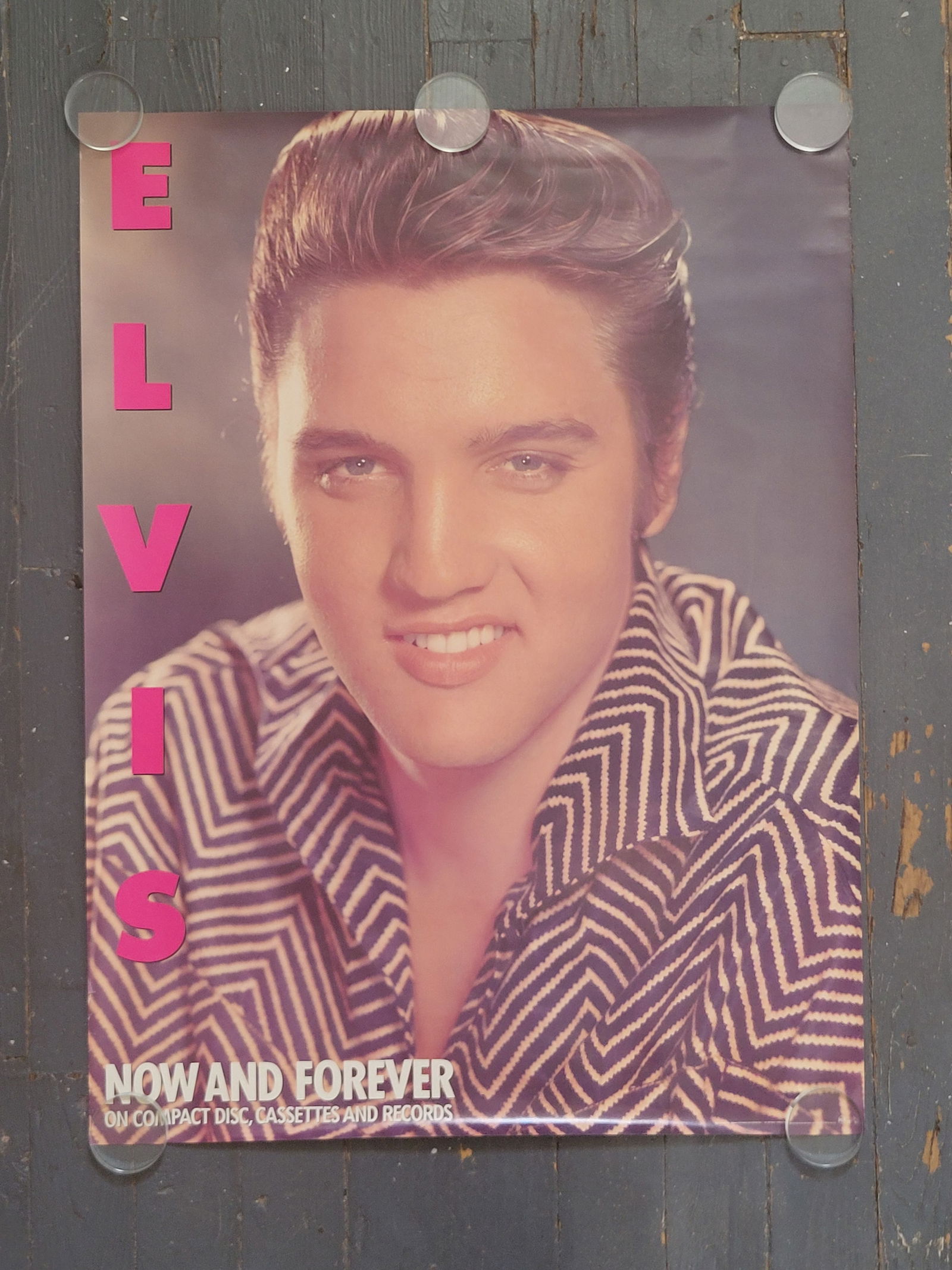Elvis Promo Poster 1987 BMG (1 of 1)