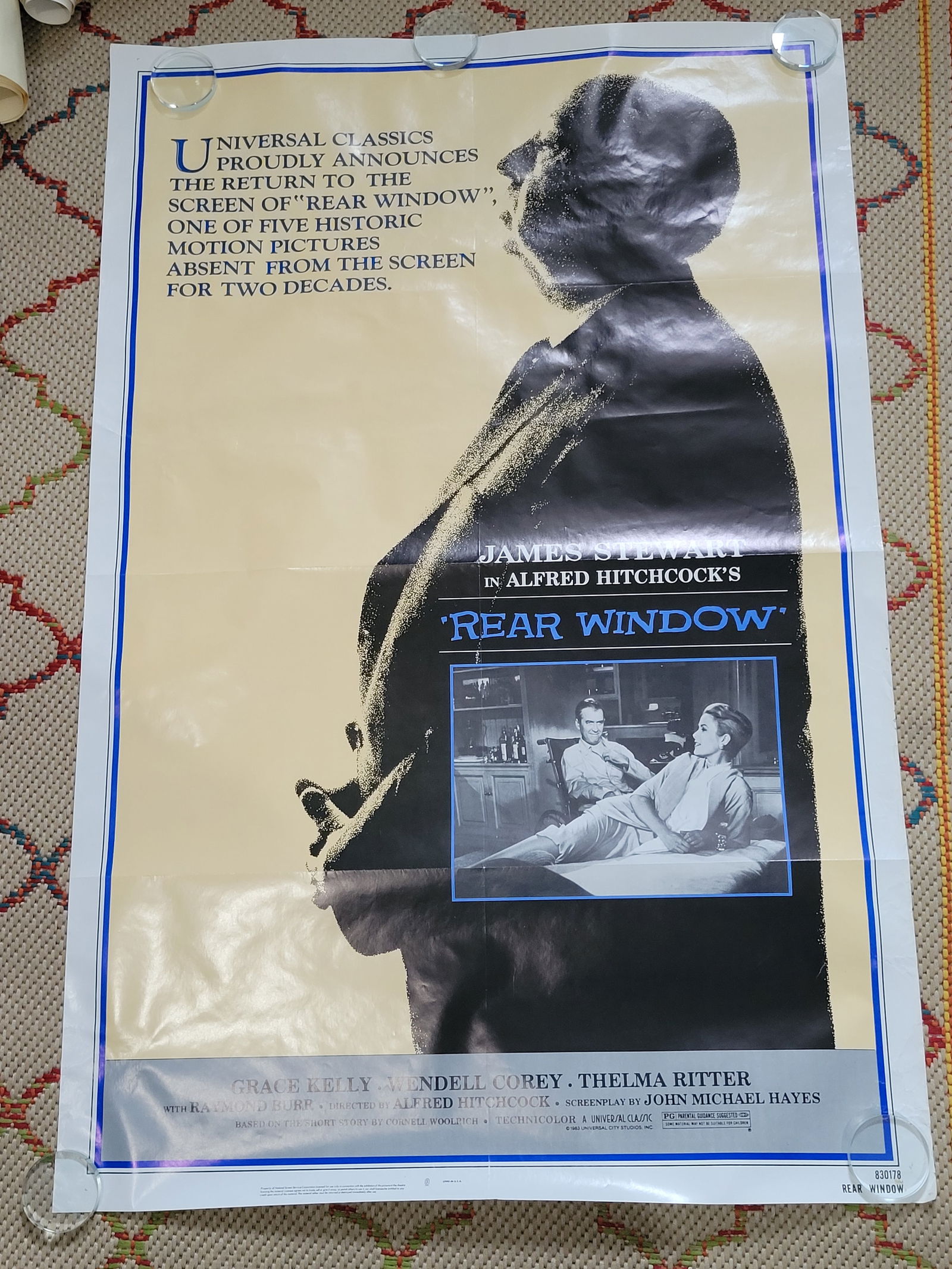 Rear Window Movie Poster Promo Single Sheet (1 of 1)