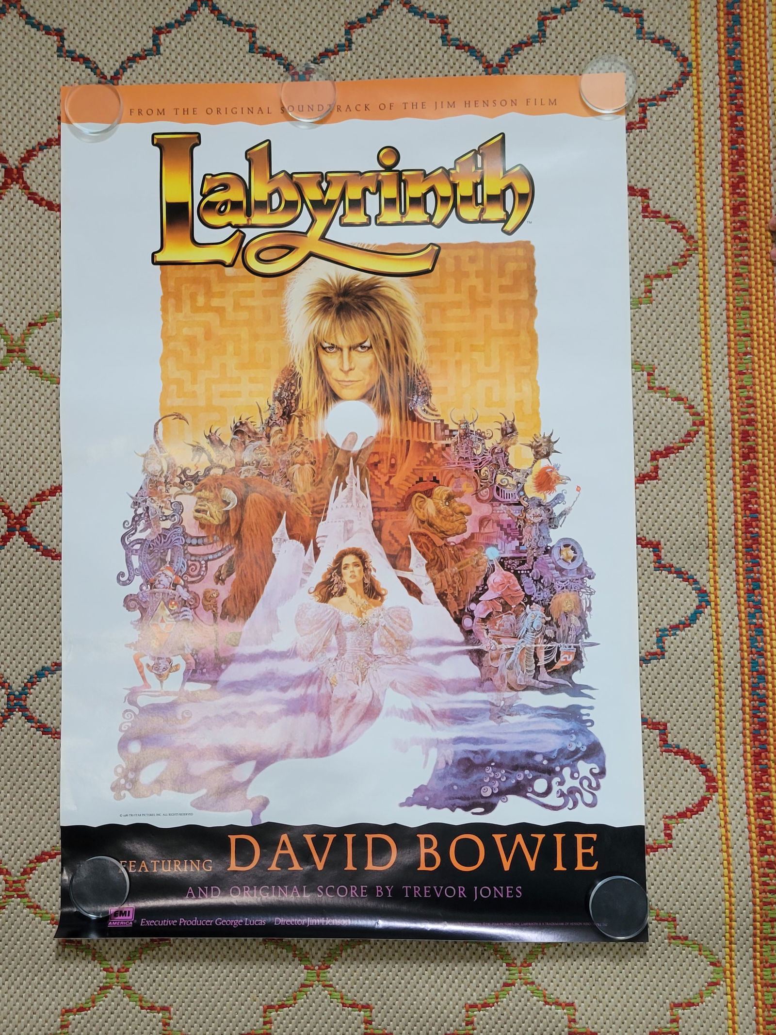 Labyrinth 1986 Promo Poster (1 of 1)