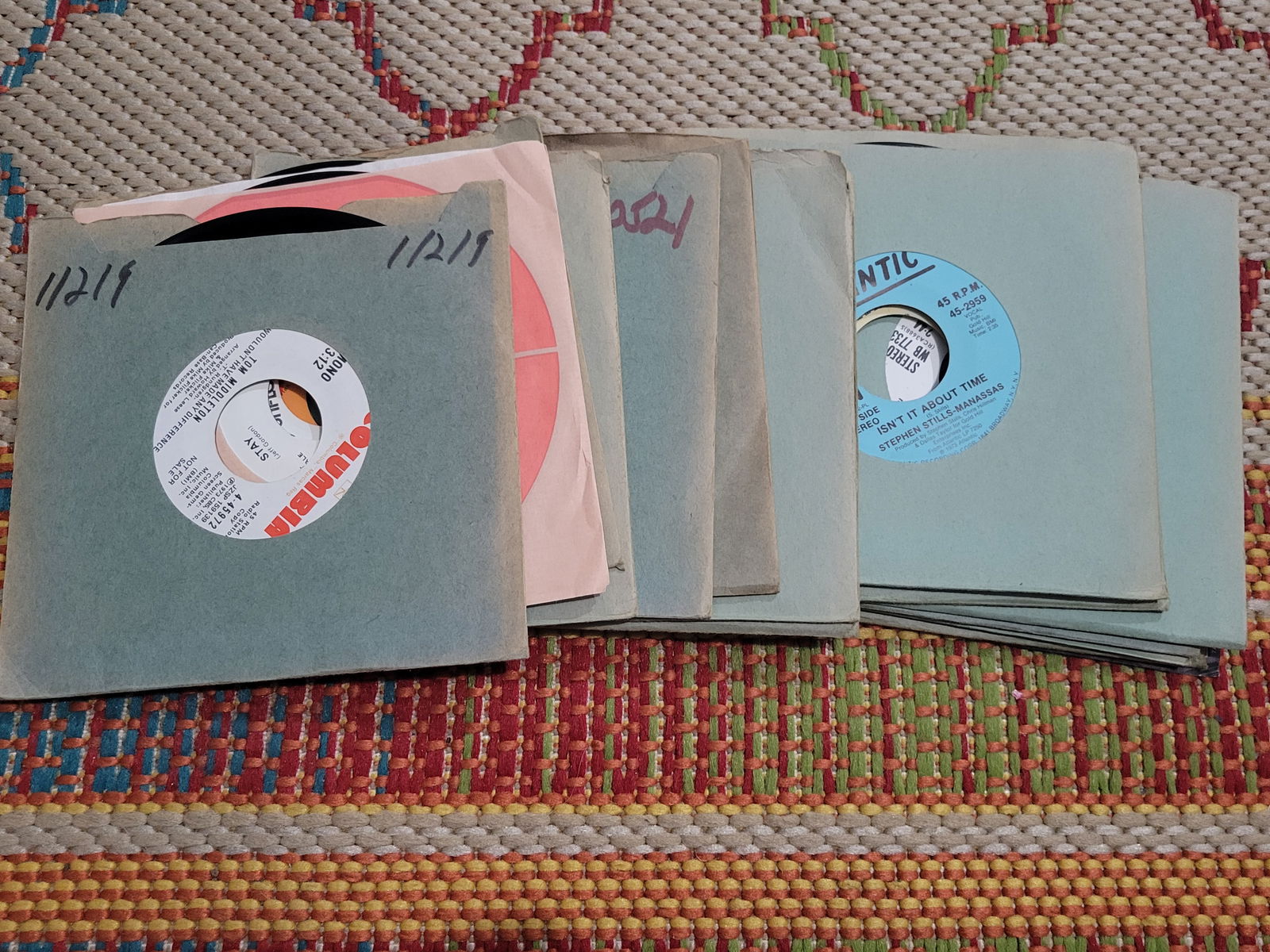 Lot of 45 RPM Records Mixed Genre (1 of 3)