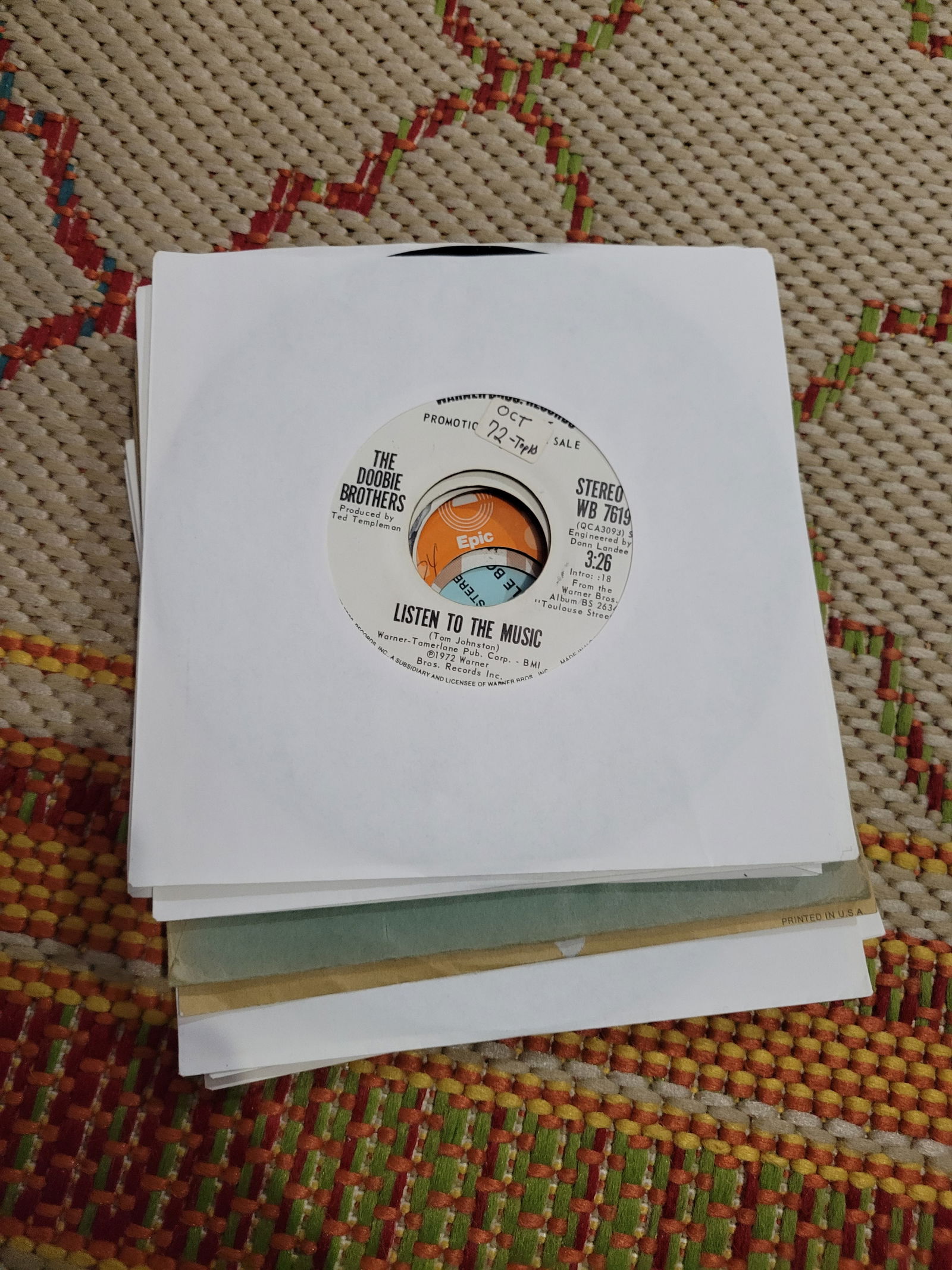 Lot of 45 RPM Records Mixed Genre (1 of 3)